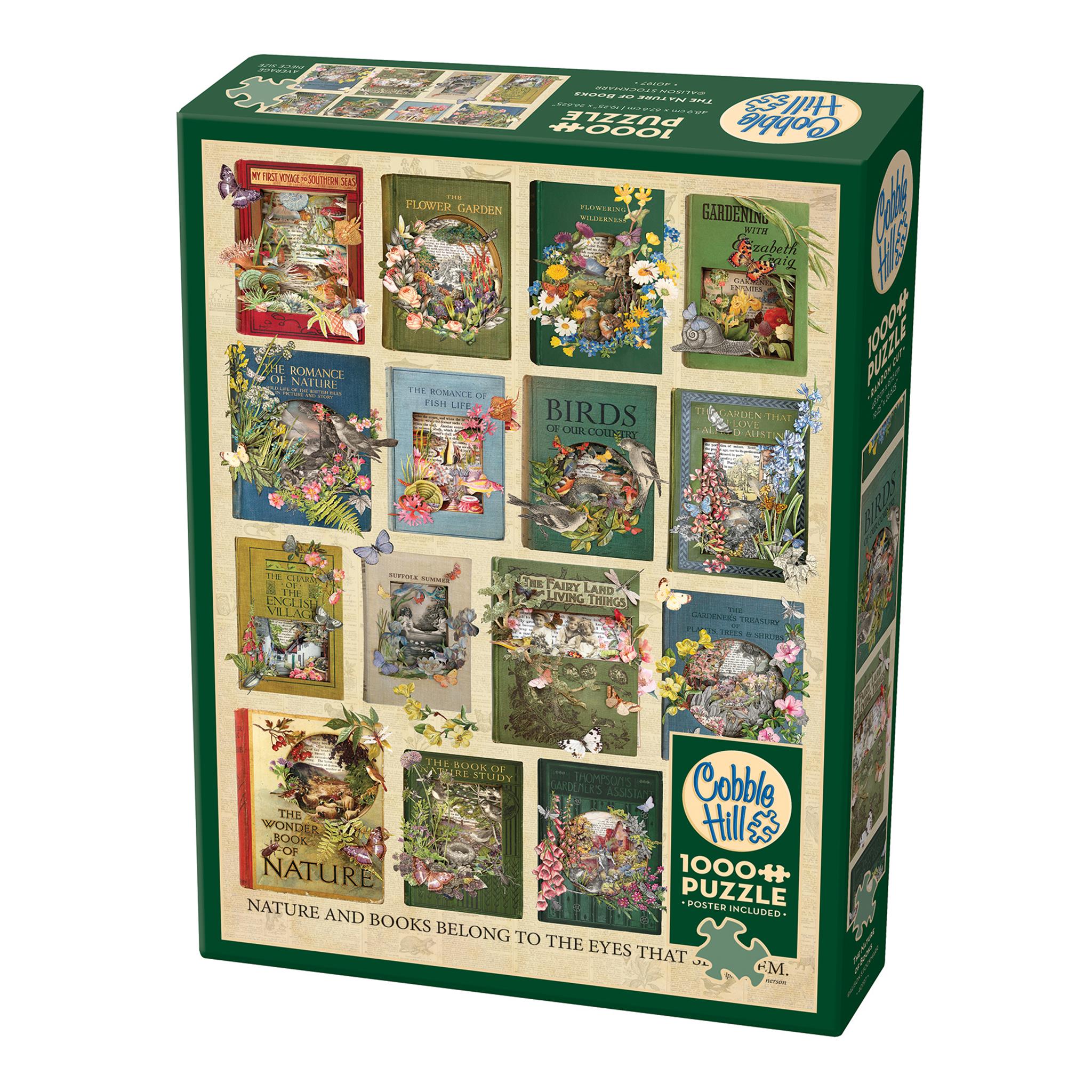 The Nature of Books 1000 Piece Puzzle