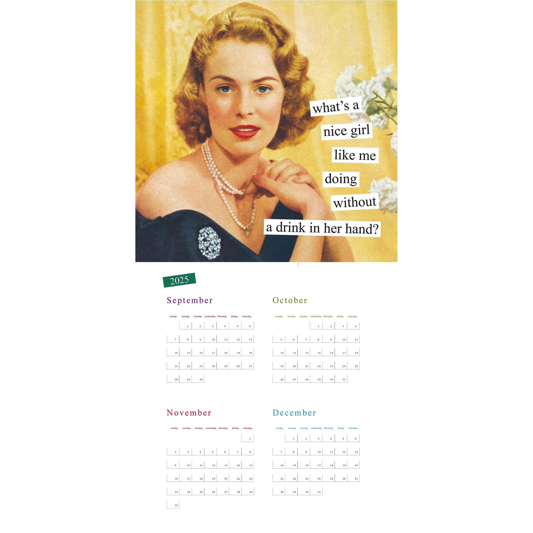 Calendrier mural Anne Taintor 2026