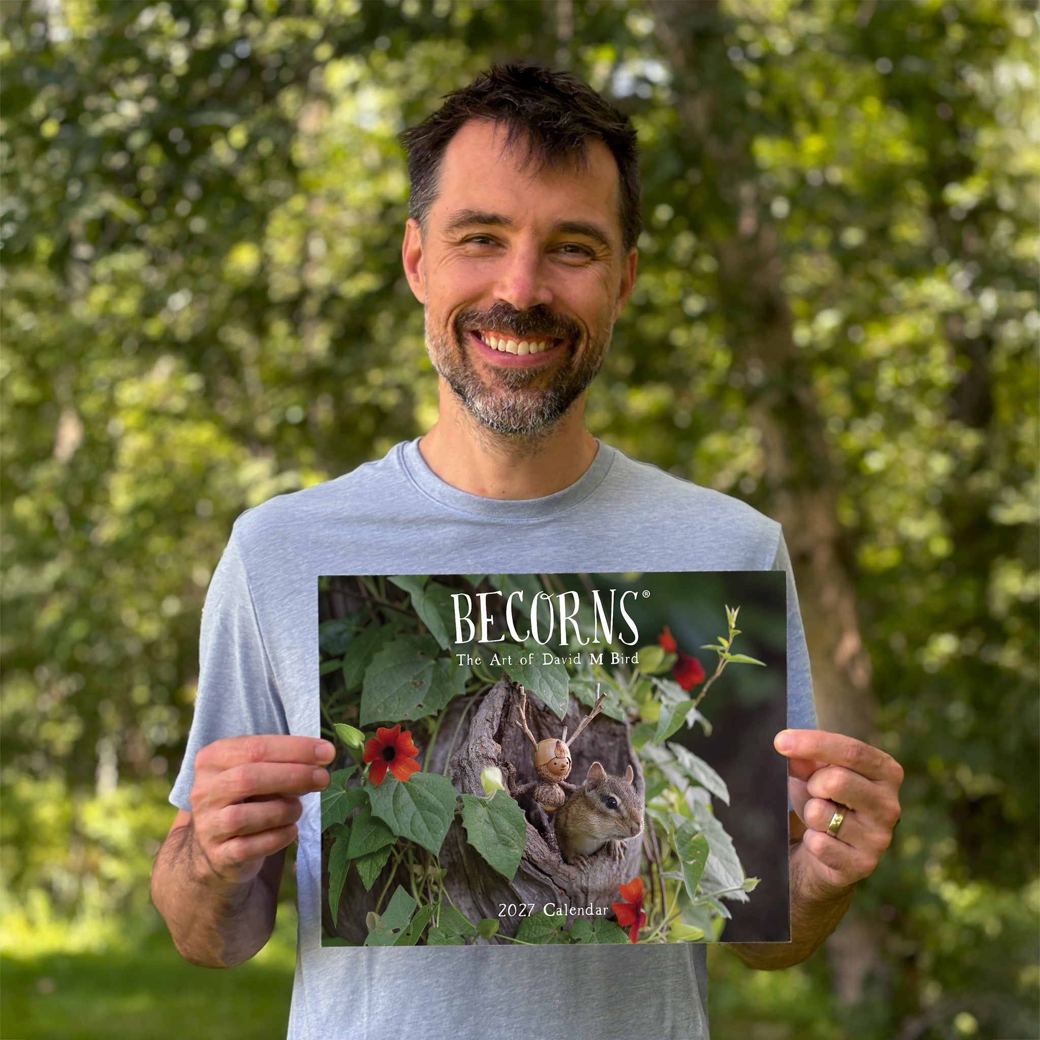 Becorns 2027 Wall Calendar