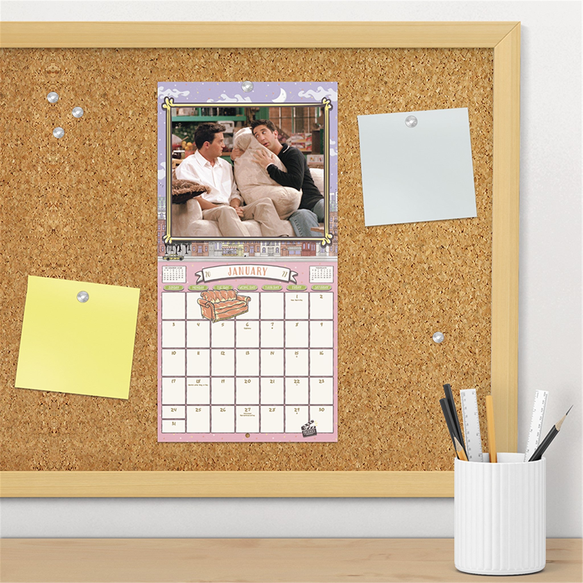 Mini-calendrier Friends 2027