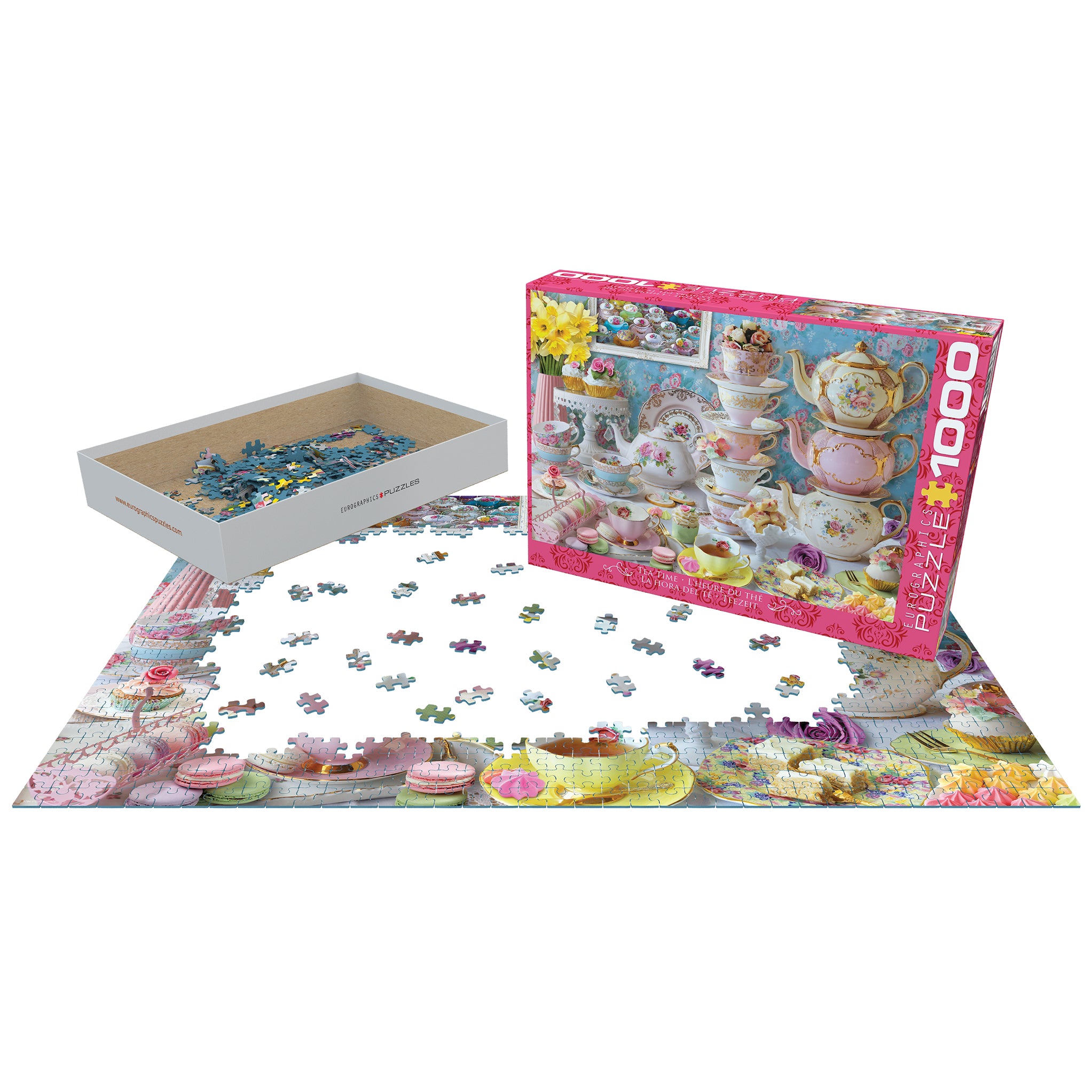 Tea Collection 1000 Piece Puzzle