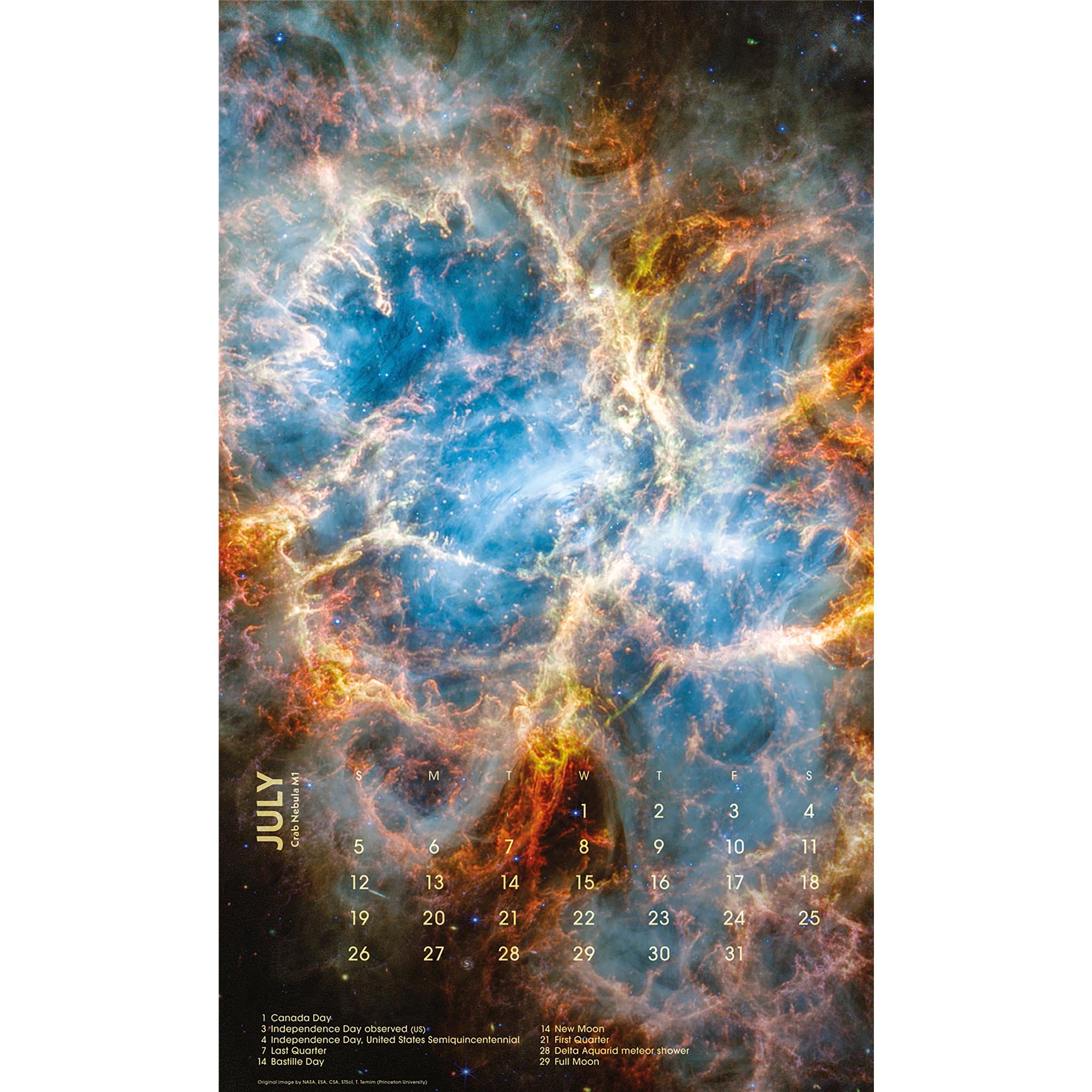 Deep Space Big Picture 2026 Poster Calendar
