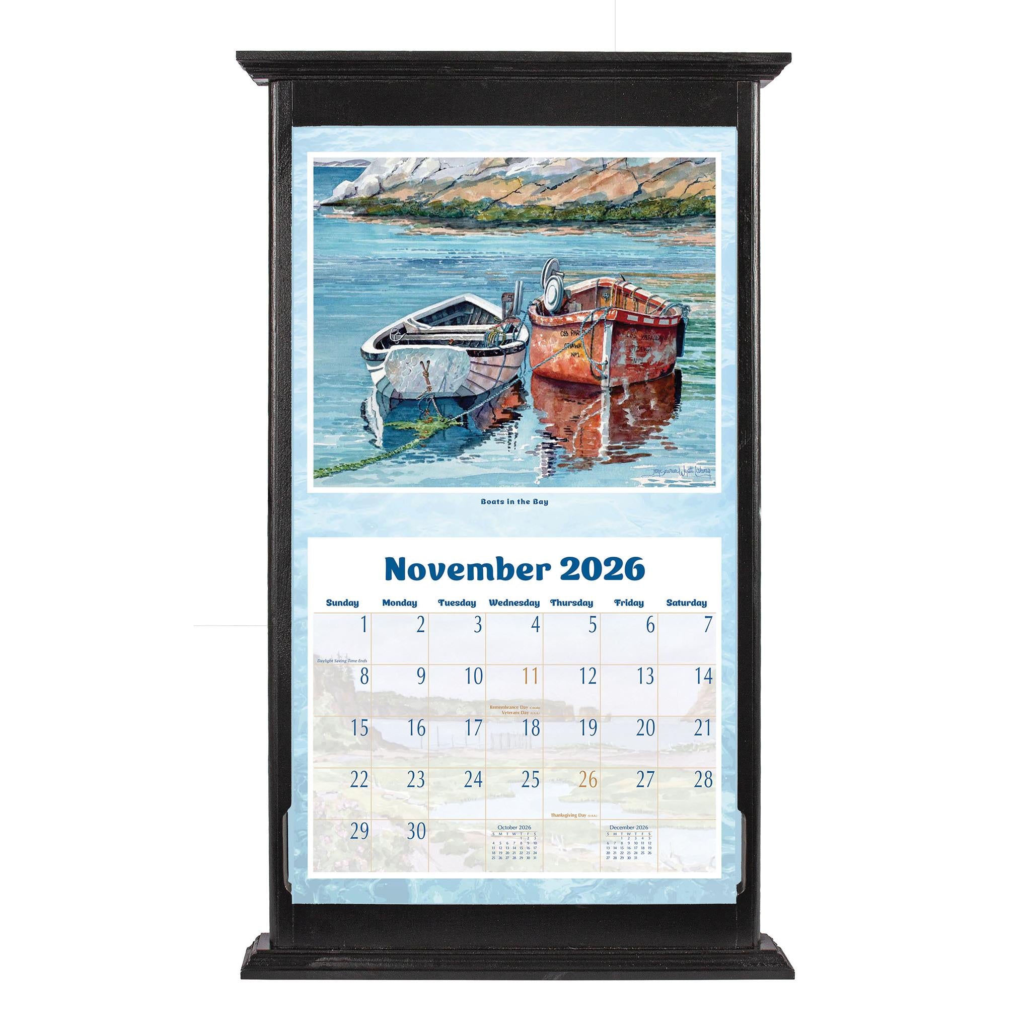 Calendrier mural Moments maritimes 2026