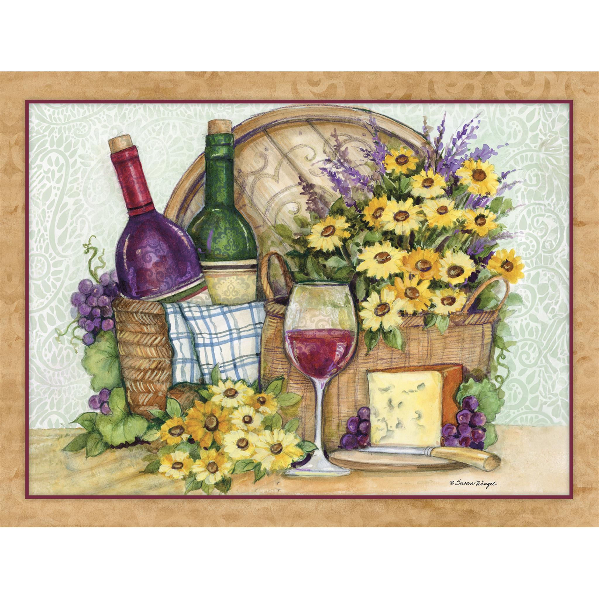 Wine Country 2026 Special Edition Wall Calendar with Print