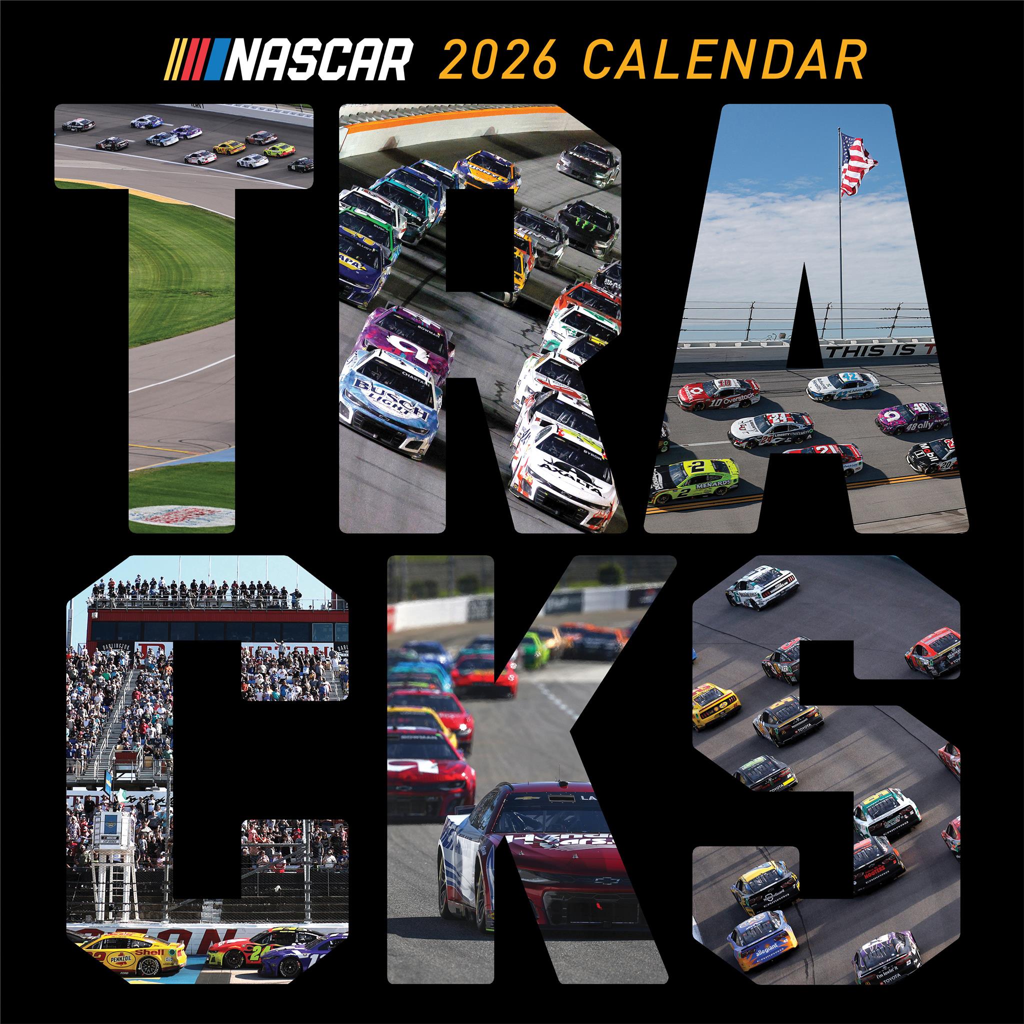 Calendrier mural des circuits NASCAR 2026