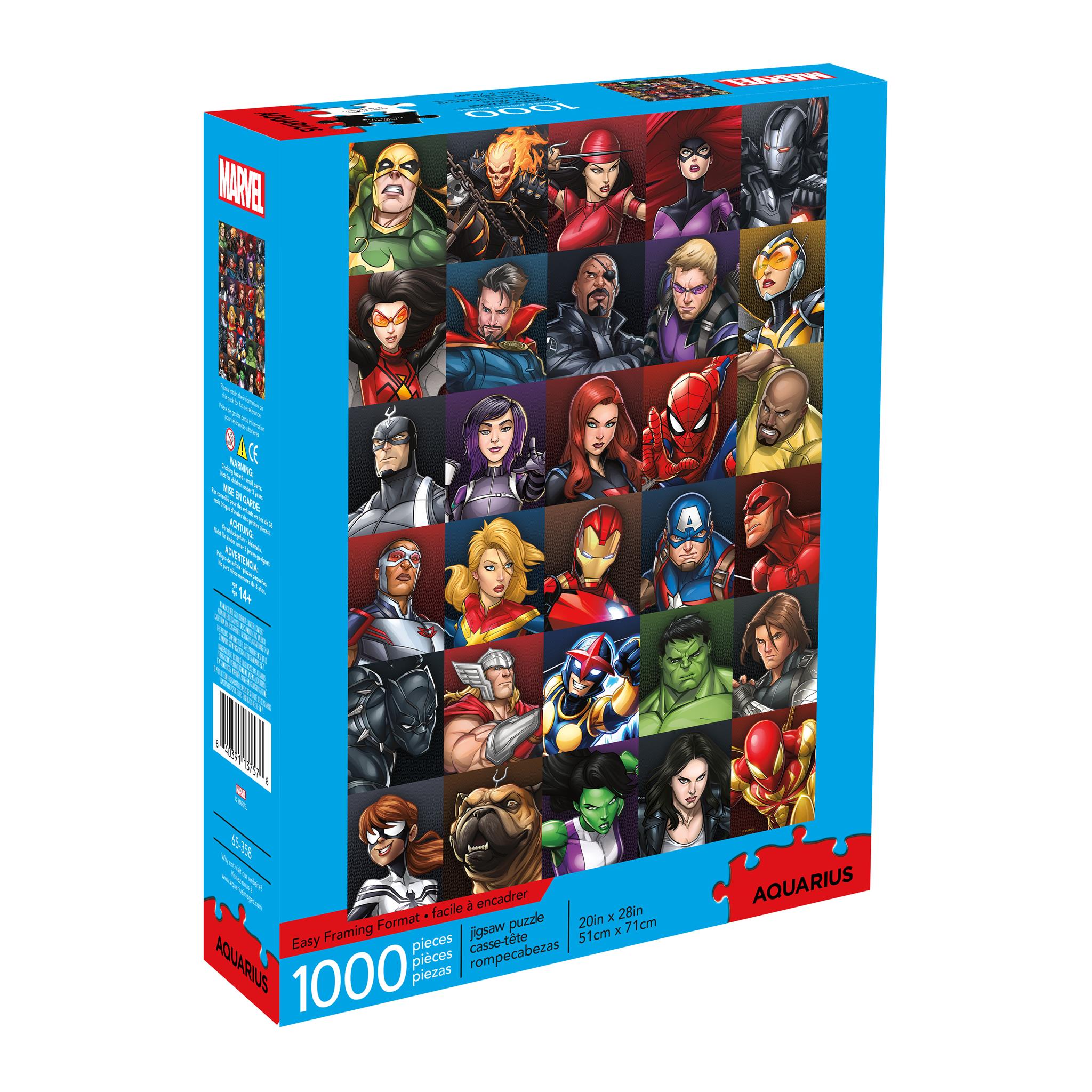 Puzzle de 1000 pièces Marvel Heroes Collage