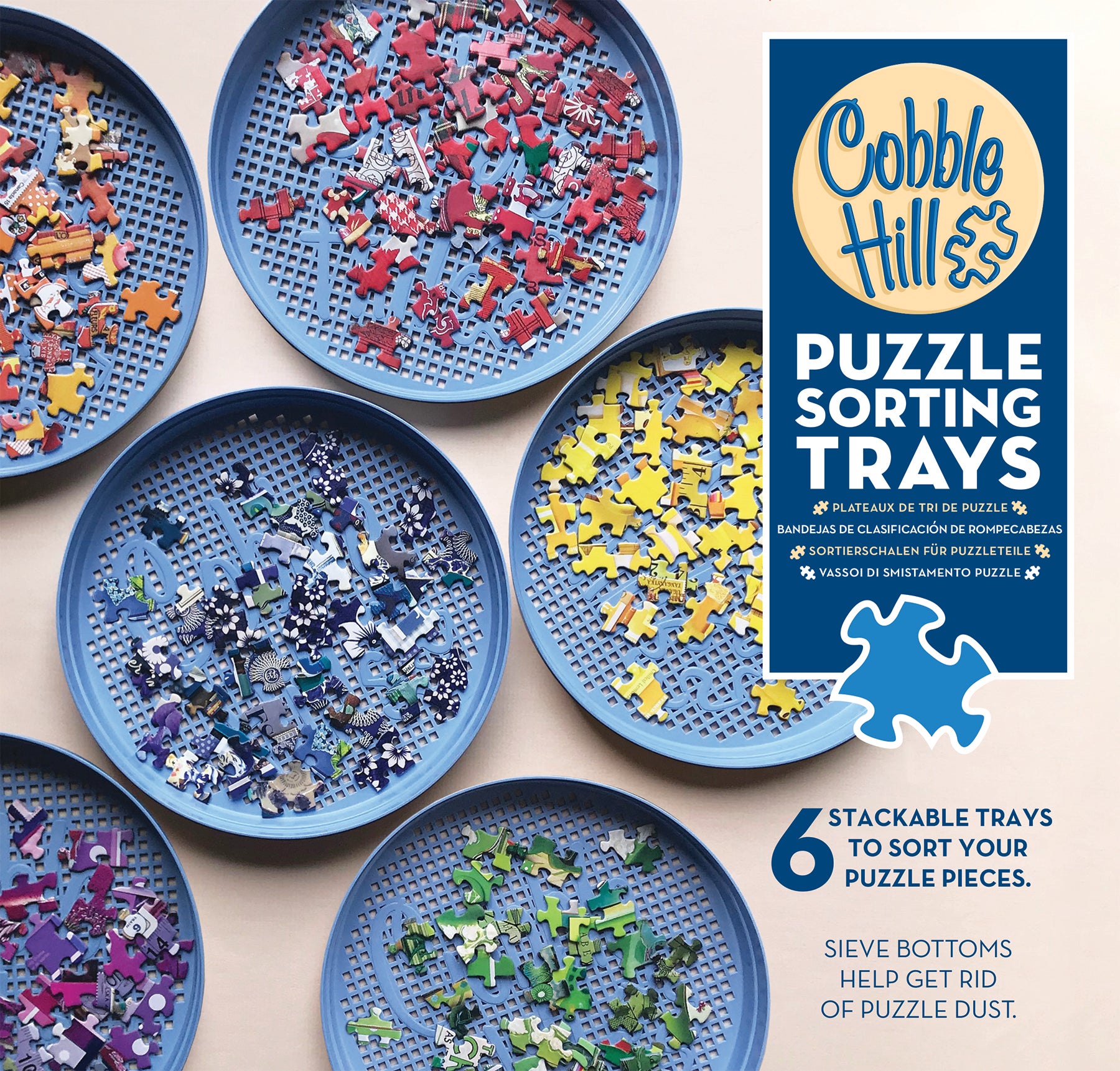 Plateaux de tri de puzzles