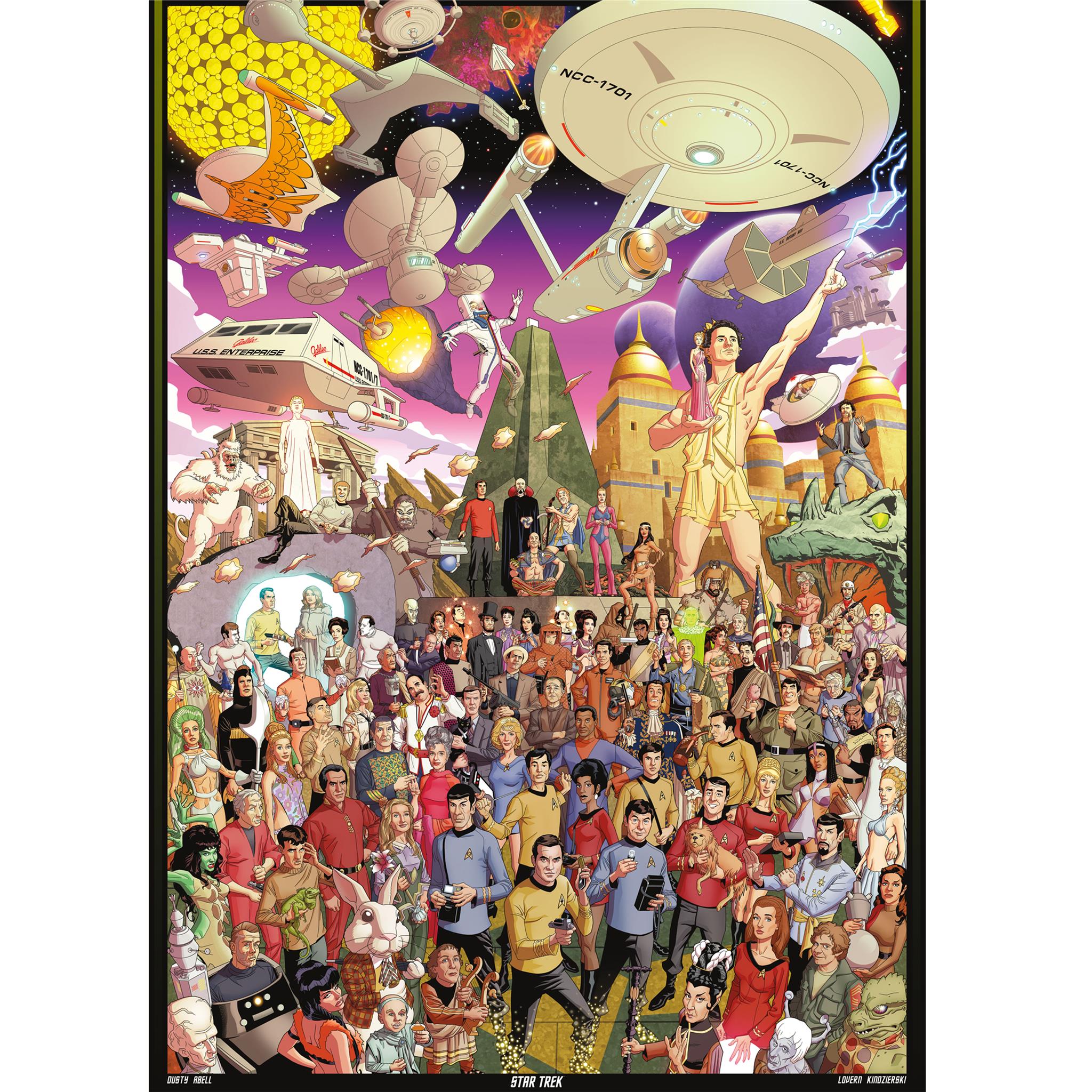 Puzzle Star Trek : La série originale (3000 pièces)