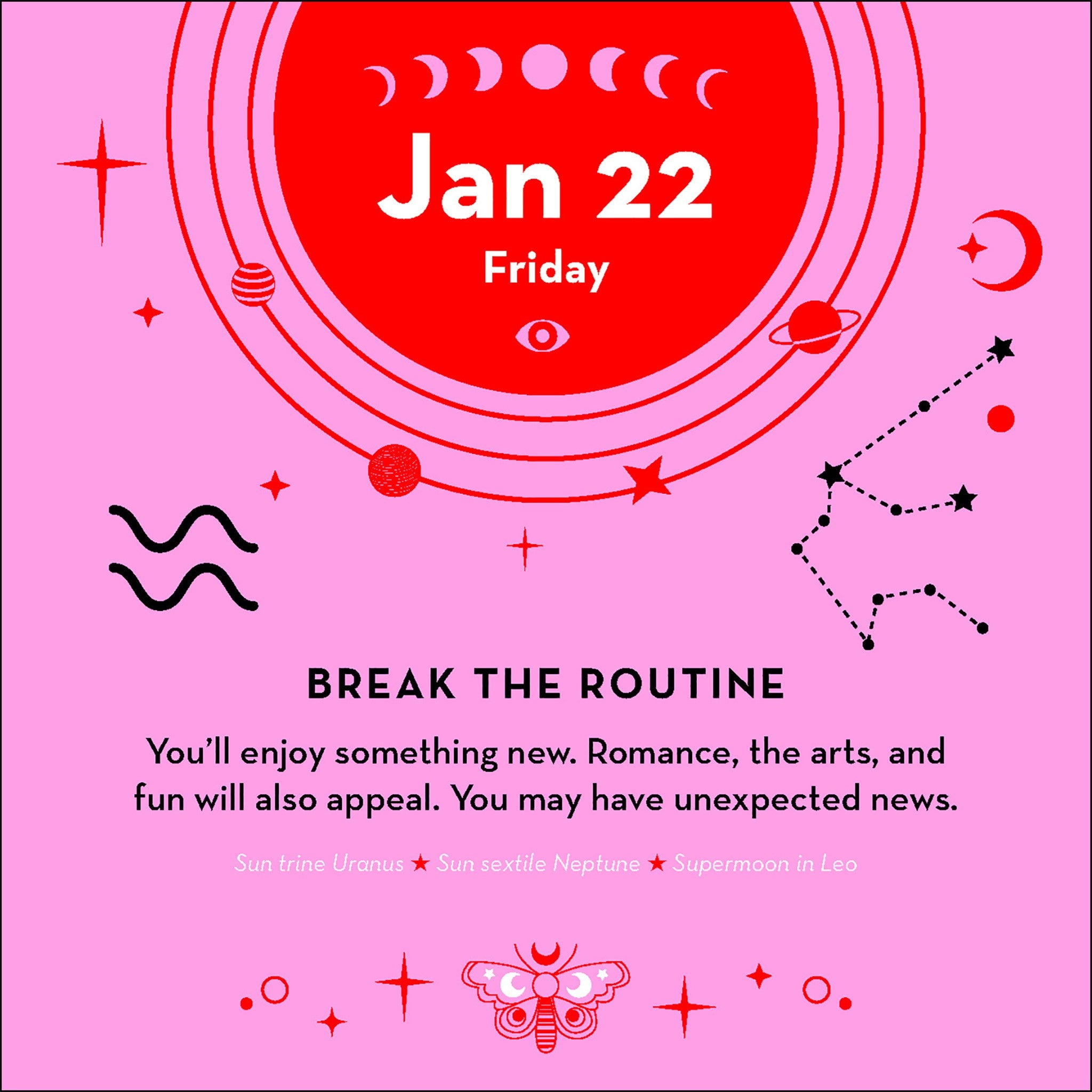 Calendrier de bureau astrologie 2027