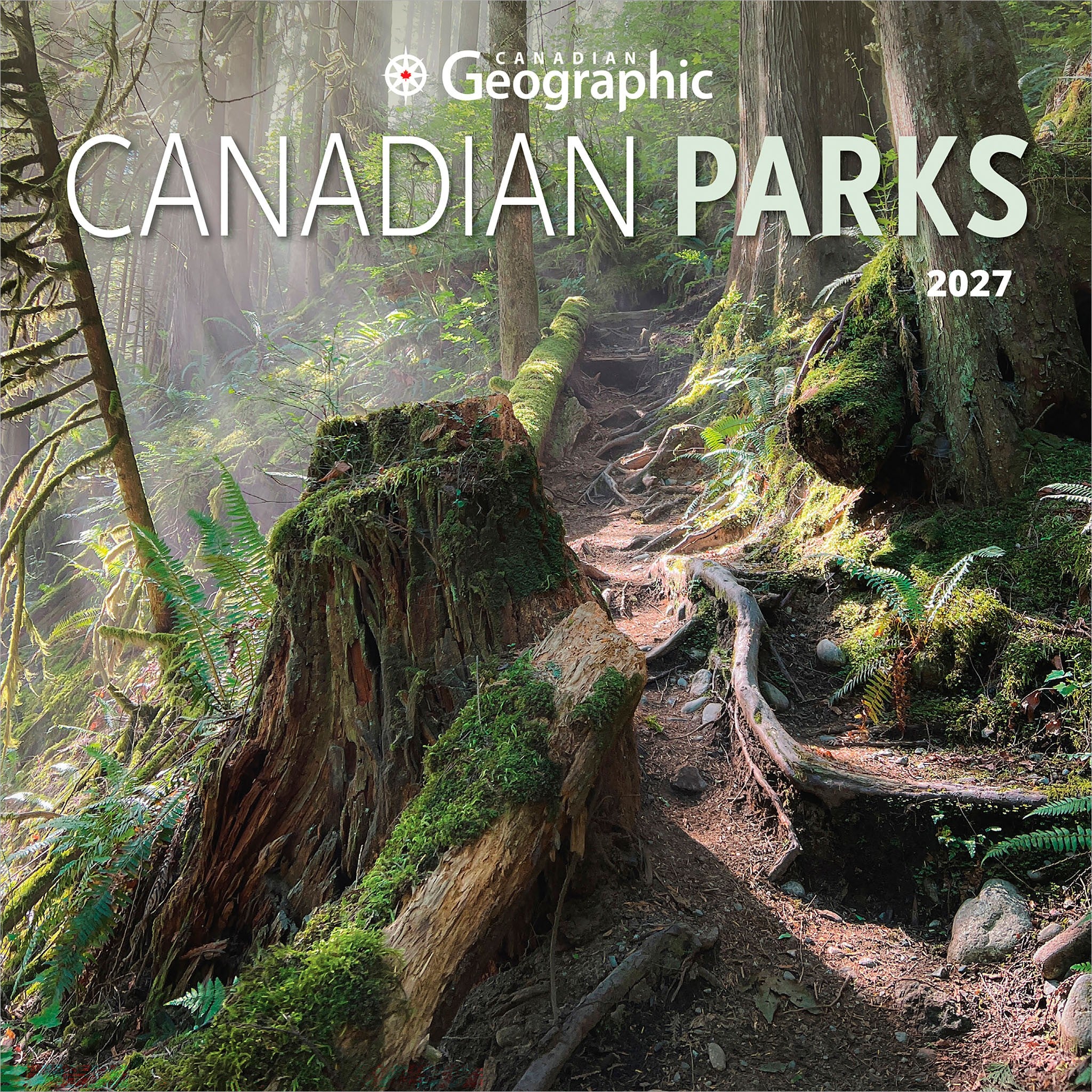 Canadian Geographic Canadian Parks 2027 Mini Calendar