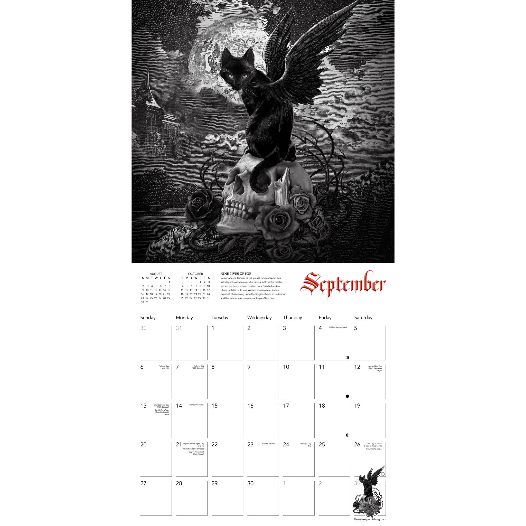Calendrier mural Alchemy: Neverworld 2026 - Disponible uniquement en ligne