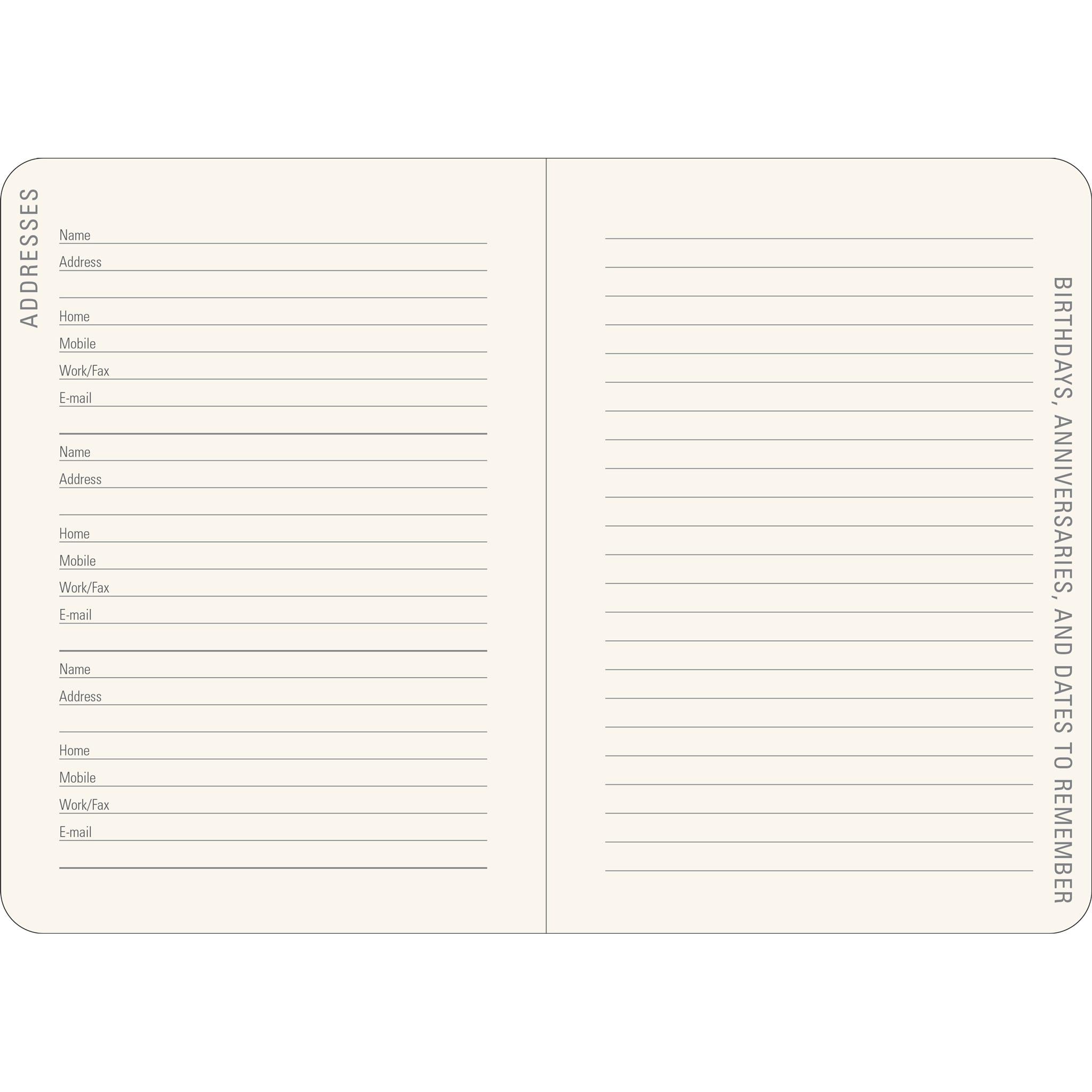 Birds And Berries 2025-2026 Engagement Calendar