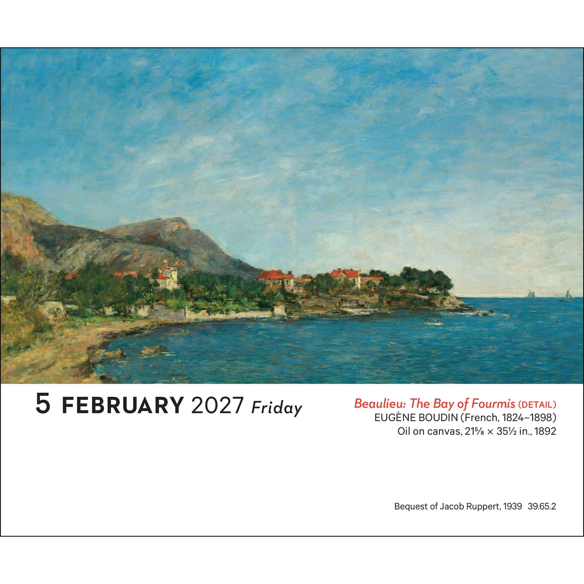 Impressionism and Post-Impressionism 2027 Box Calendar - Online Only