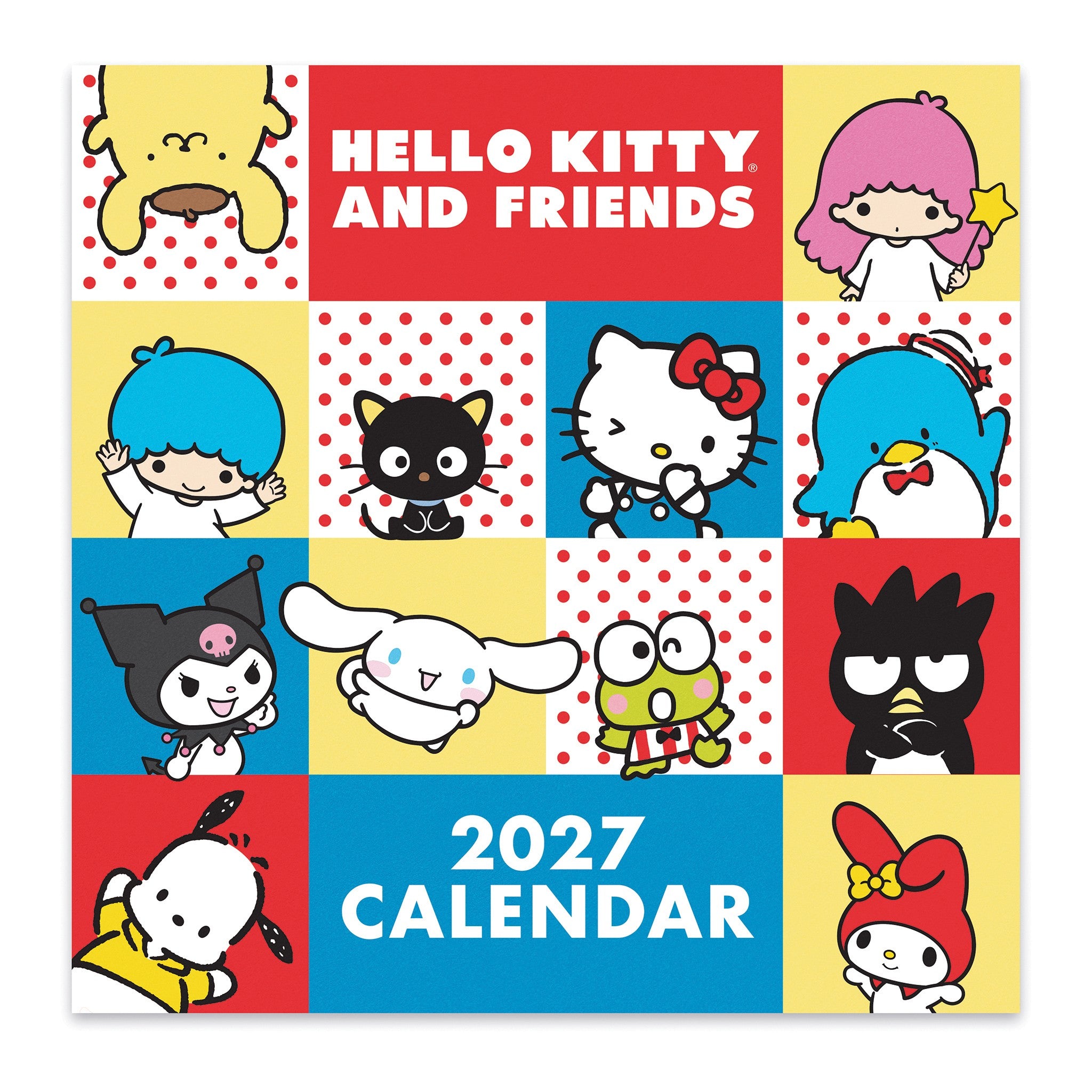 Hello Kitty and Friends Retro 2027 Mini Calendar