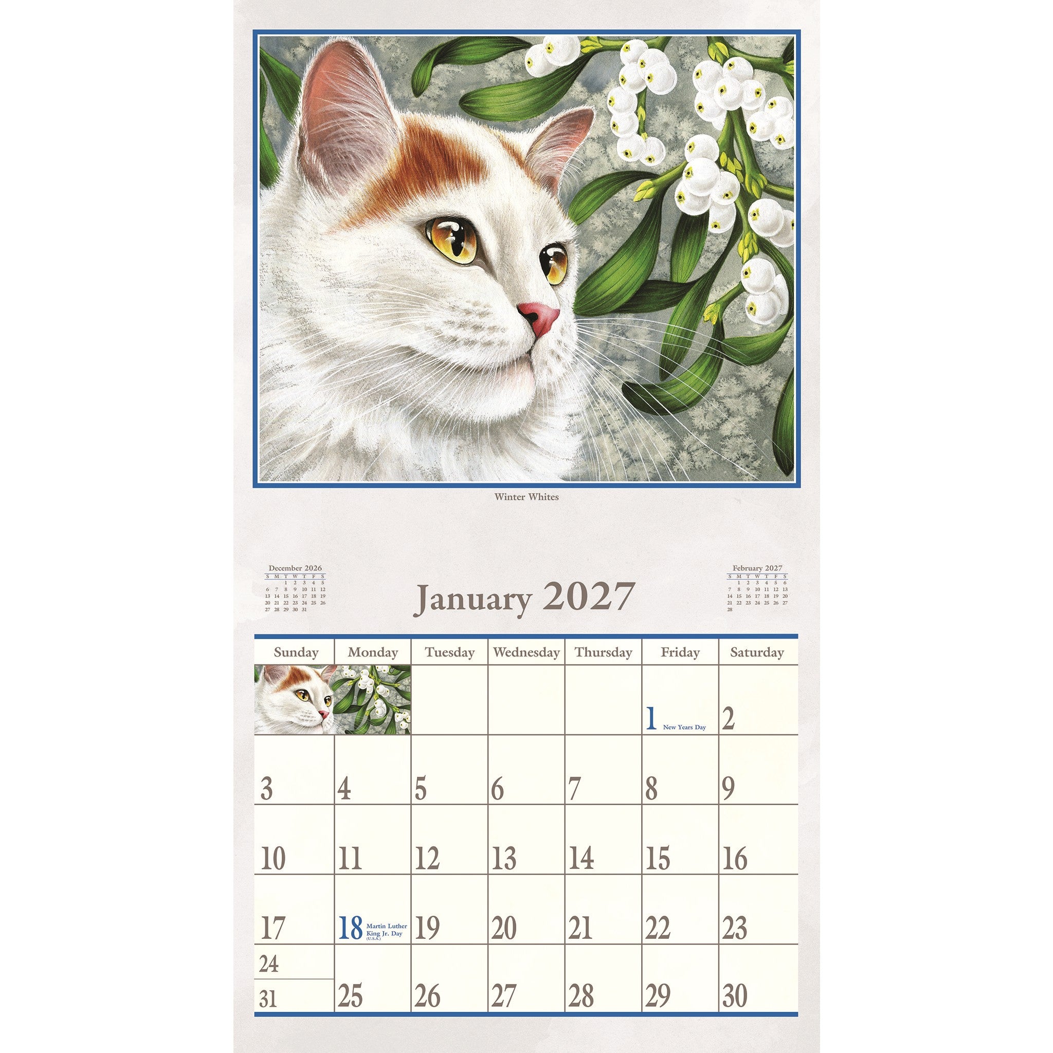 The Cat's Meow 2027 Wall Calendar - Online Only