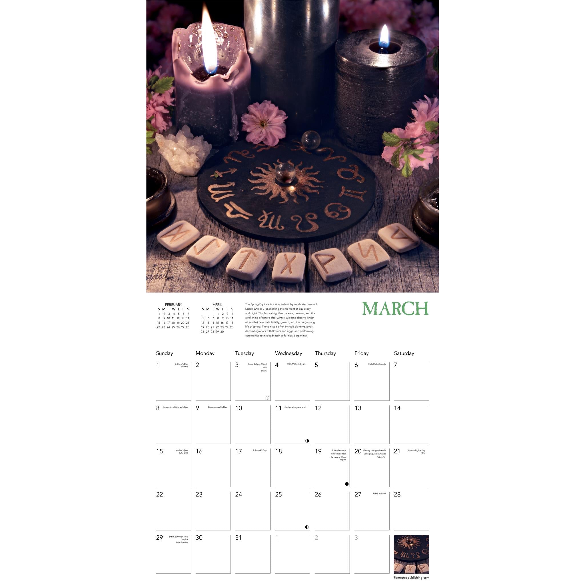 Wicca 2026 Wall Calendar - Online Only