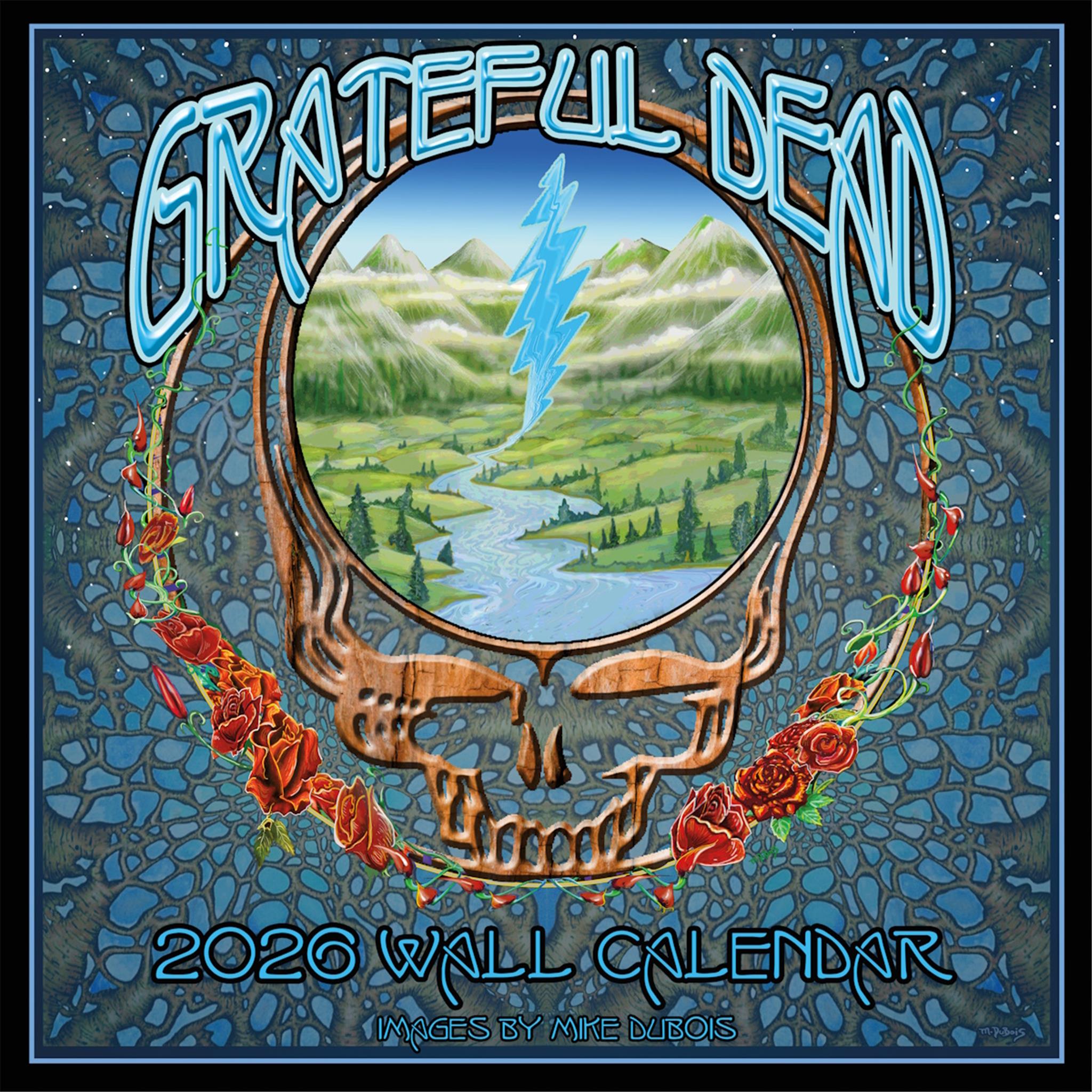 Calendrier mural Grateful Dead 2026