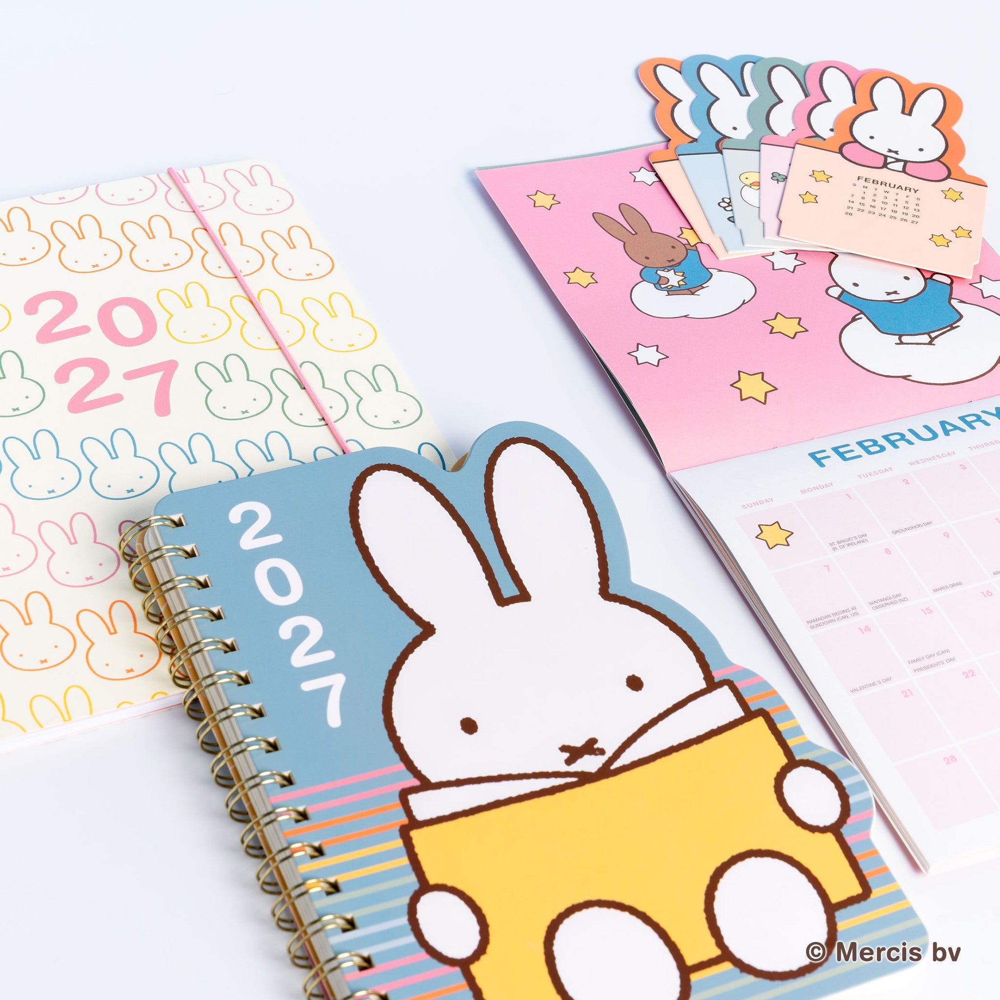 Miffy A Year in Color Die-Cut 2026-2027 Engagement Calendar