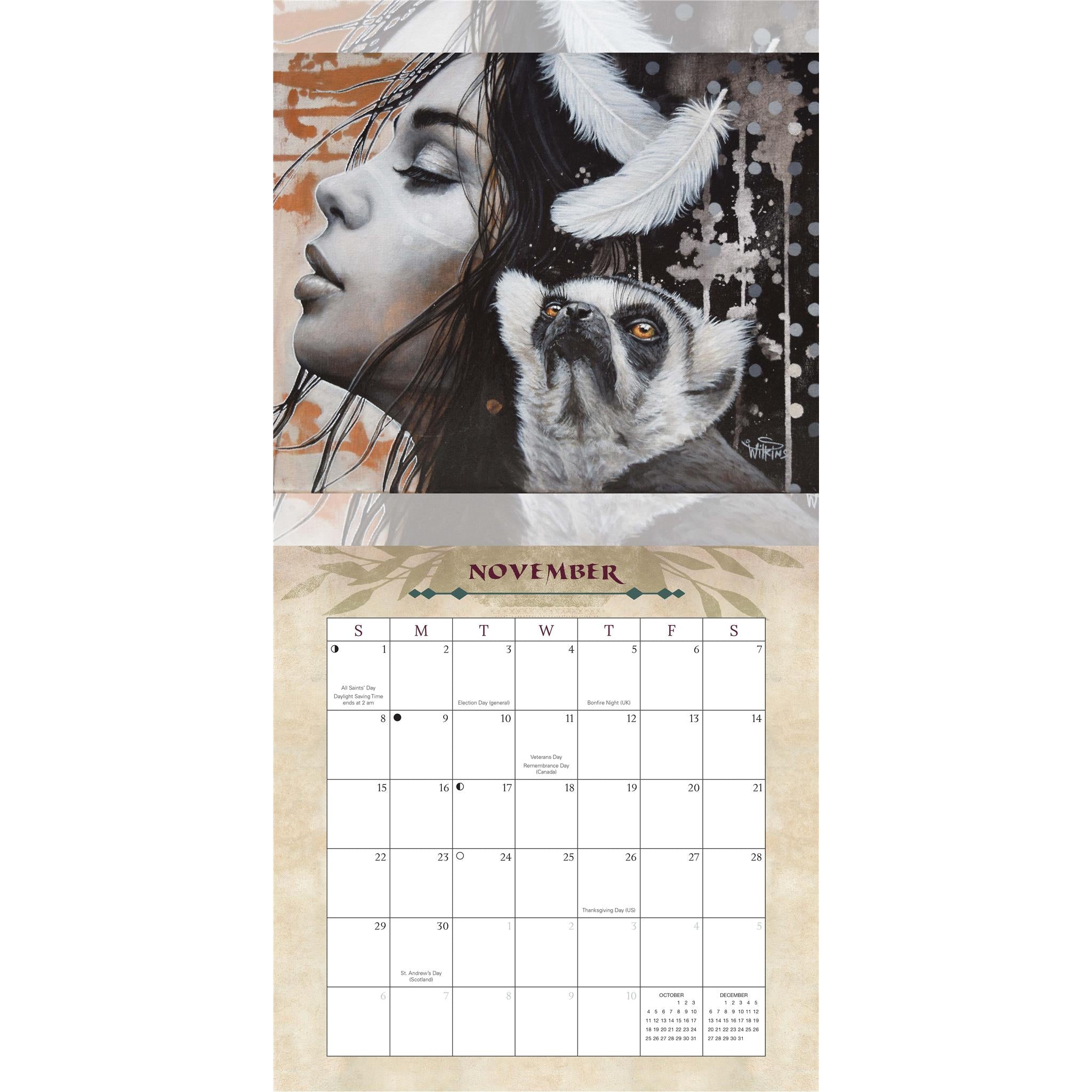 Calendrier mural Wild Woman Rising 2026