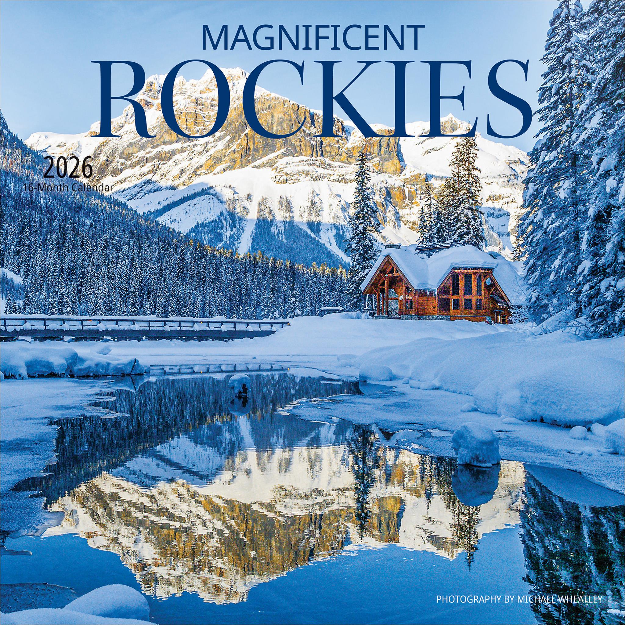 Mini-calendrier des Rocheuses magnifiques 2026 - Disponible uniquement en ligne