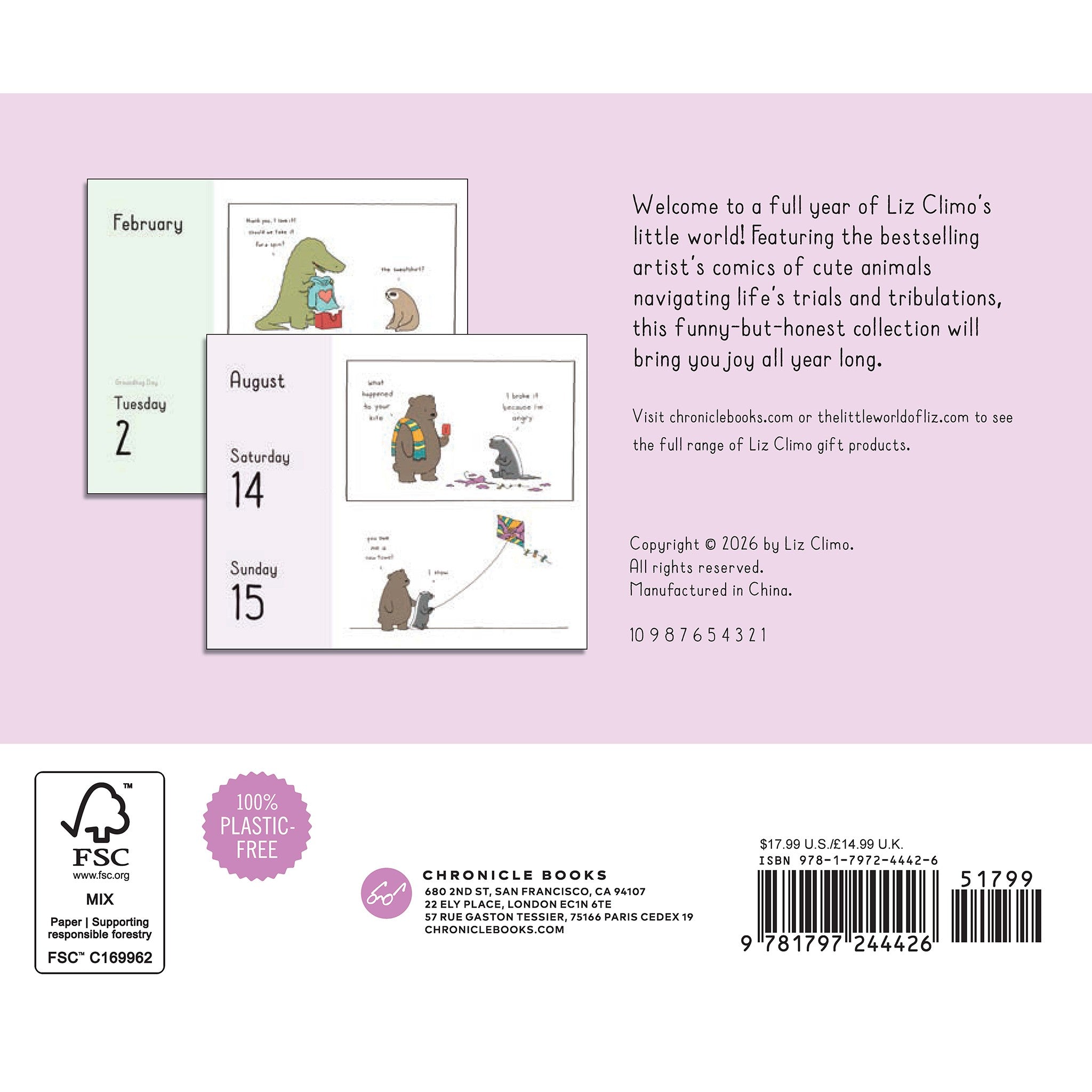 Liz Climo 2027 Box Calendar