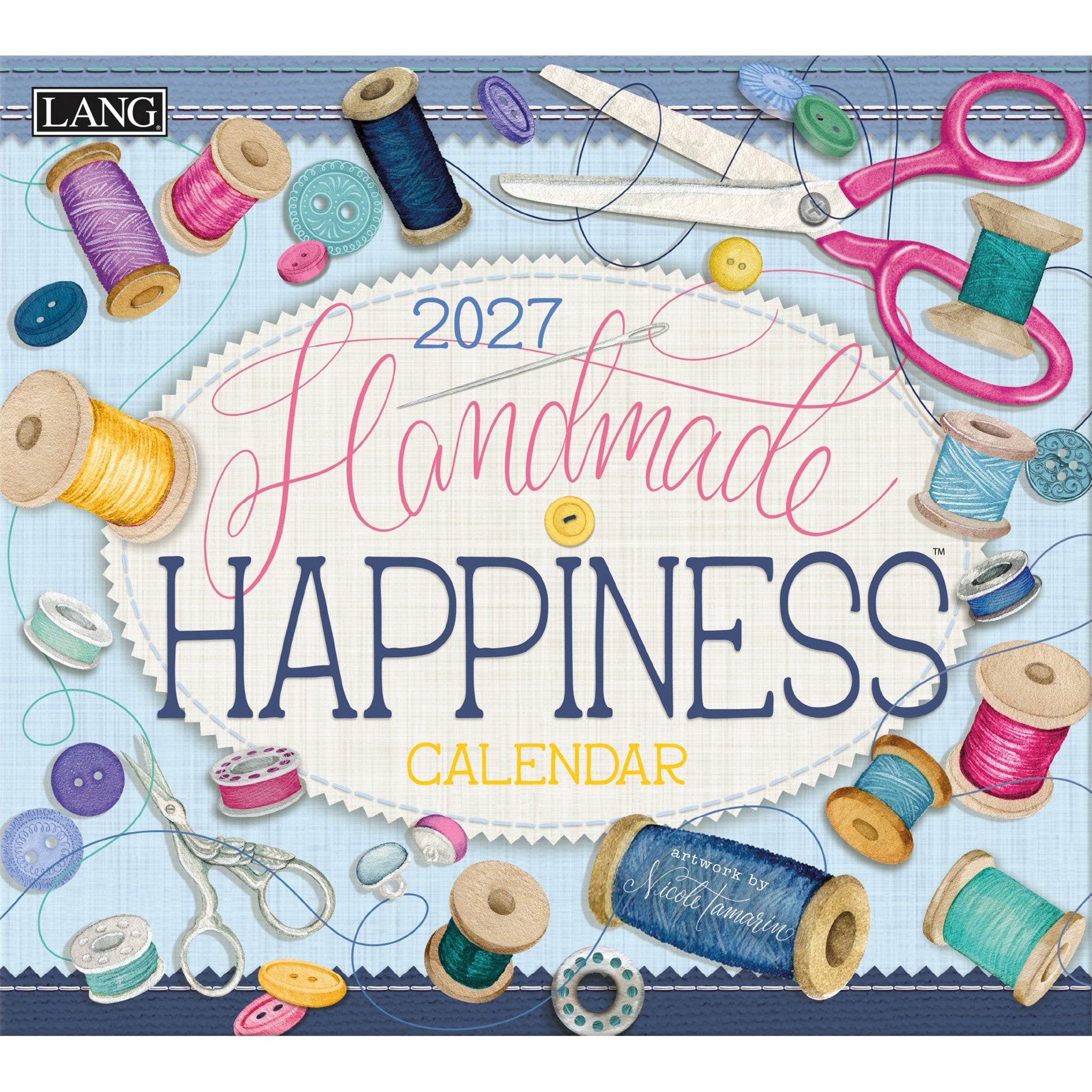 Handmade Happines 2027 Wall Calendar - Online Only