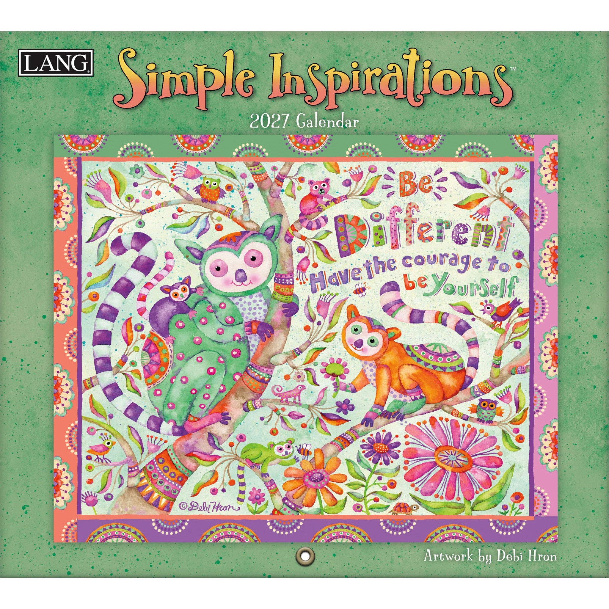Calendrier mural 2027 Inspirations simples