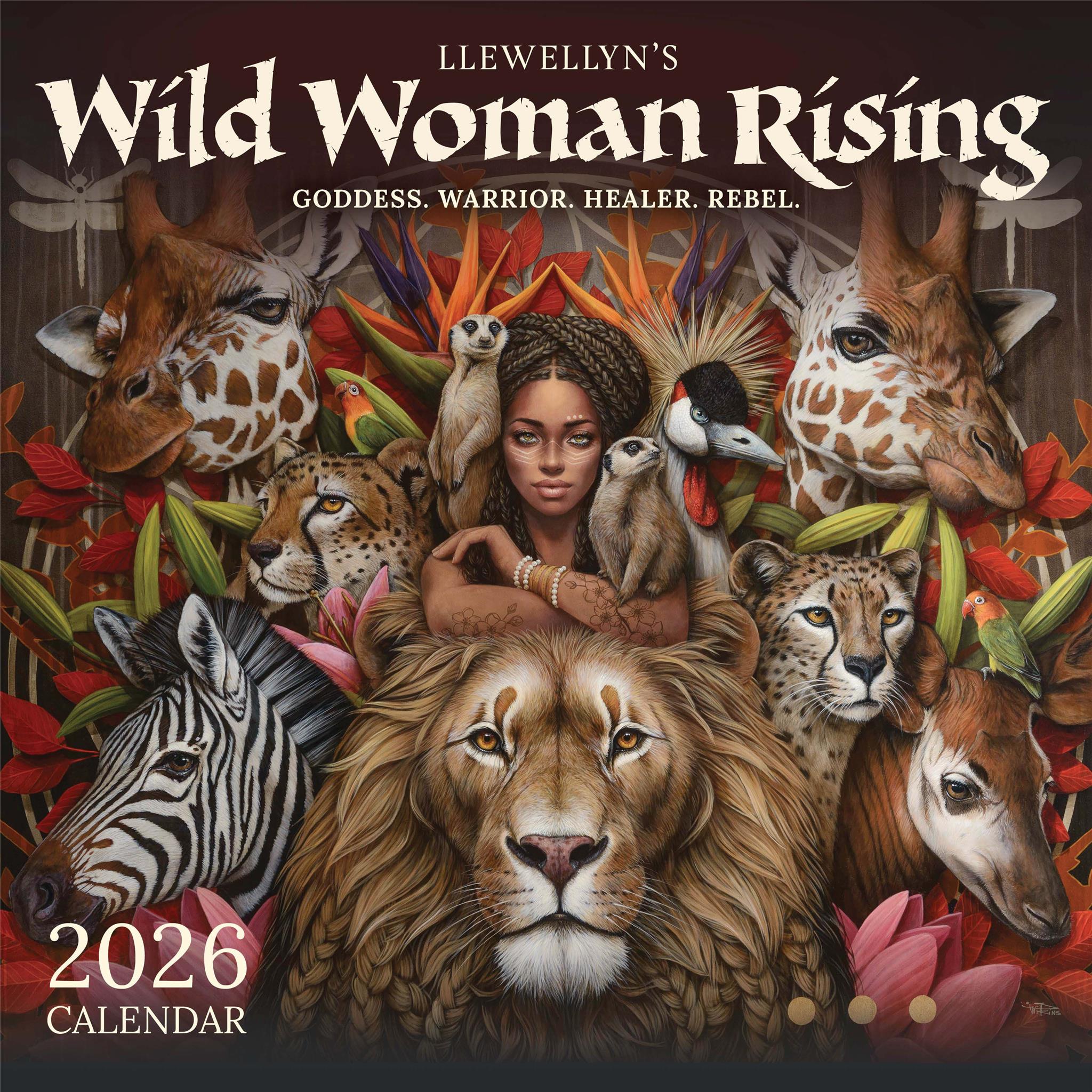 Calendrier mural Wild Woman Rising 2026
