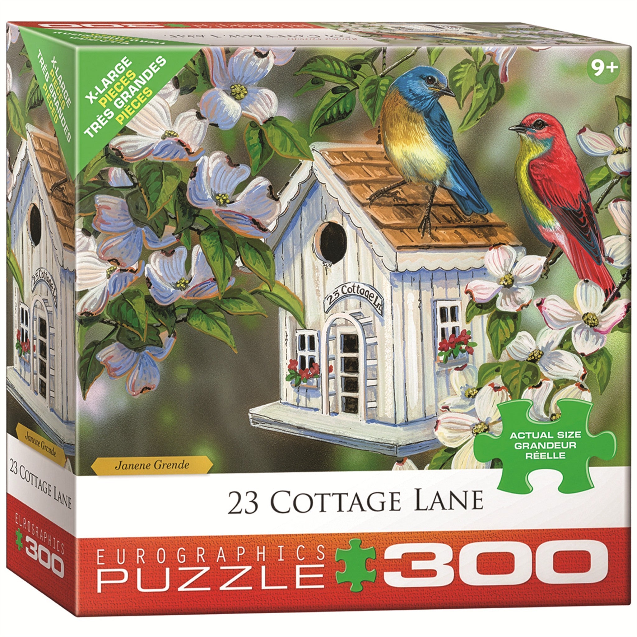 Puzzle 300 pièces 23 Cottage Lane