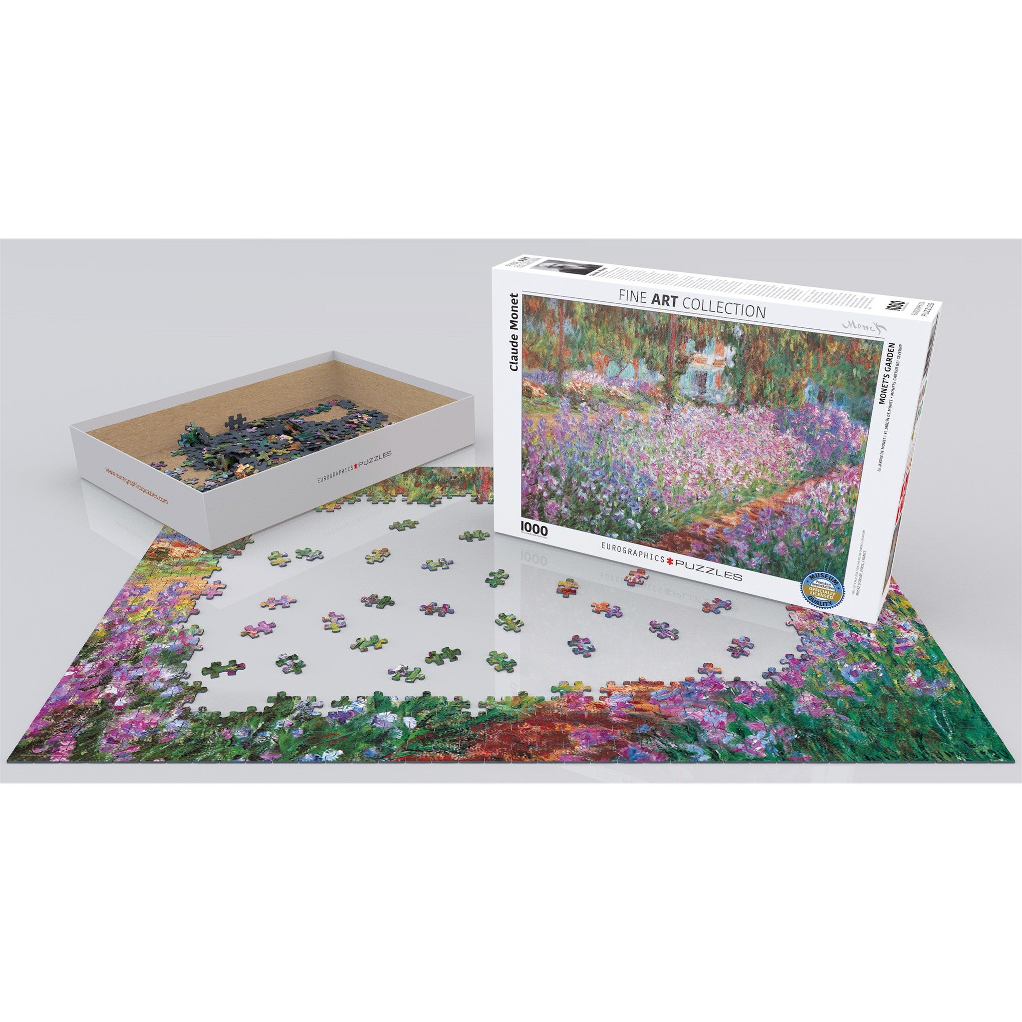 Puzzle de 1000 pièces - Le jardin de Monet - Exclusivement en ligne