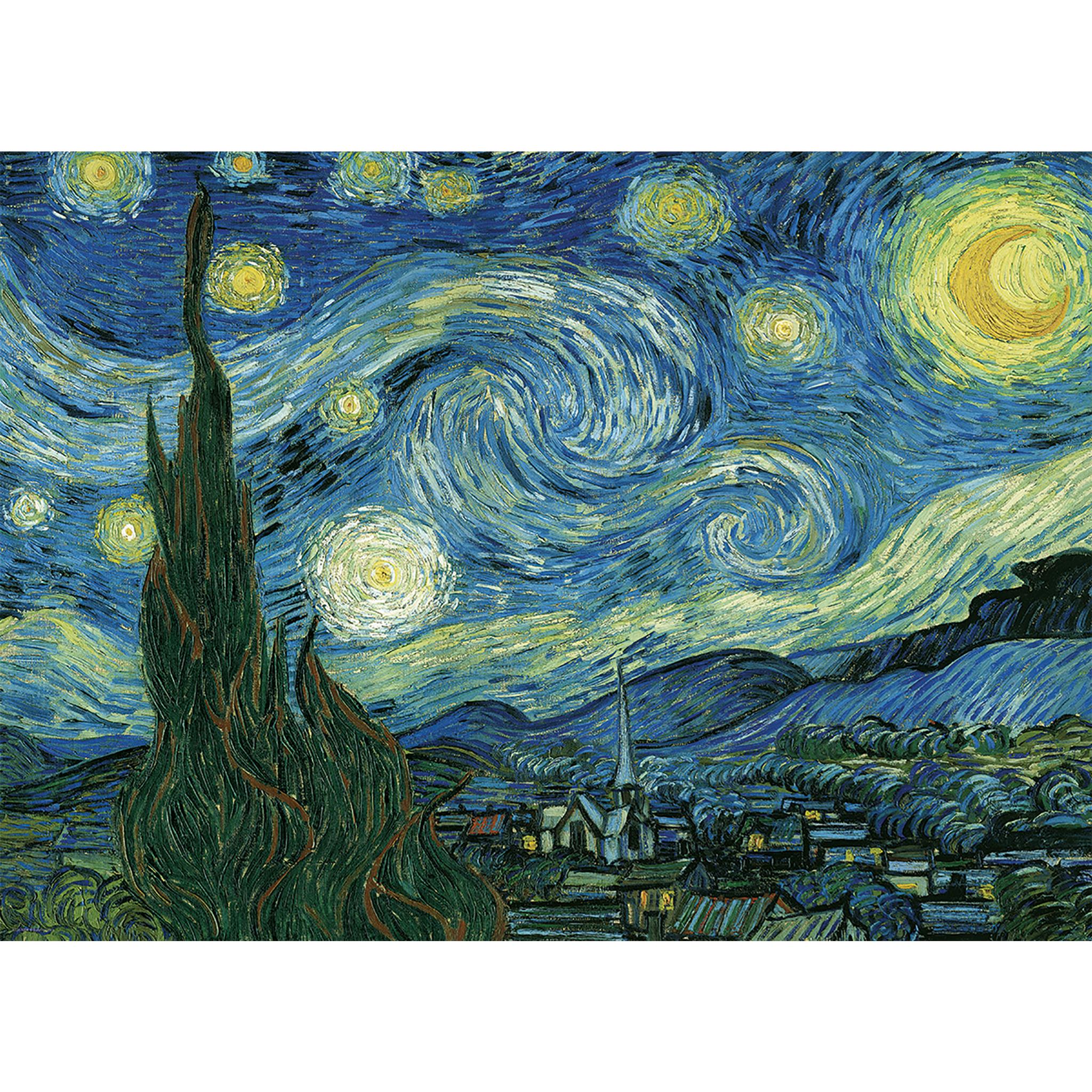 La Nuit étoilée de Vincent Van Gogh - Puzzle exclusif de 1000 pièces