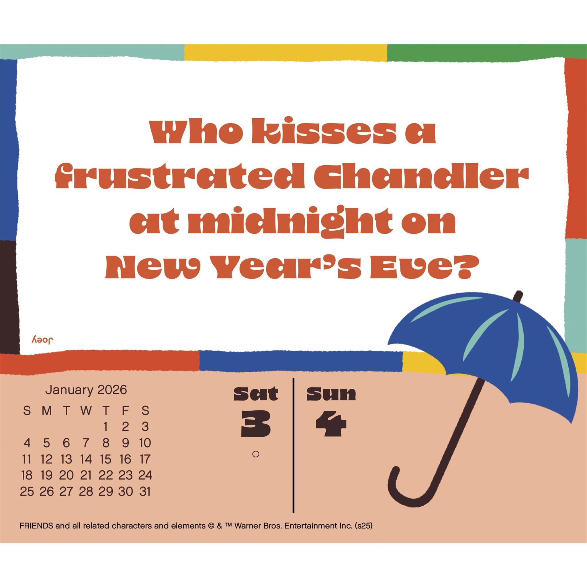 Friends 2026 Box Calendar