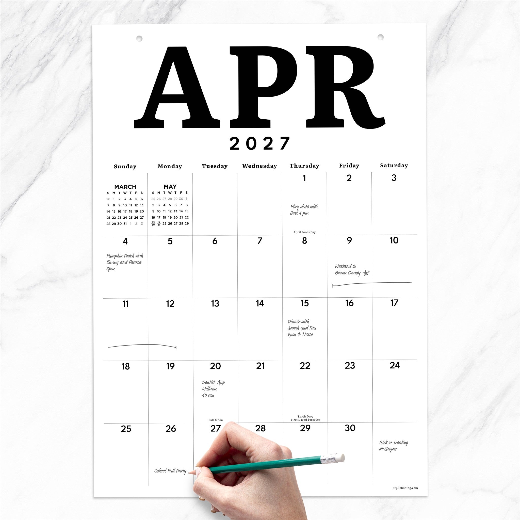 Medium Art 2027 Poster Calendar