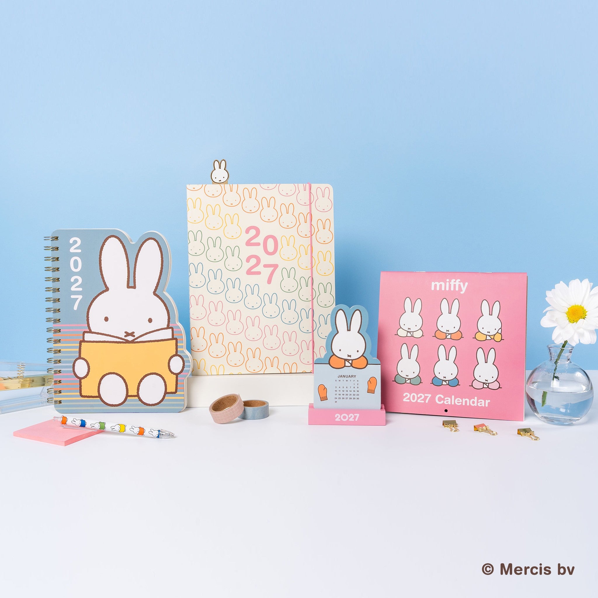 Miffy A Year in Color Die-Cut 2026-2027 Engagement Calendar