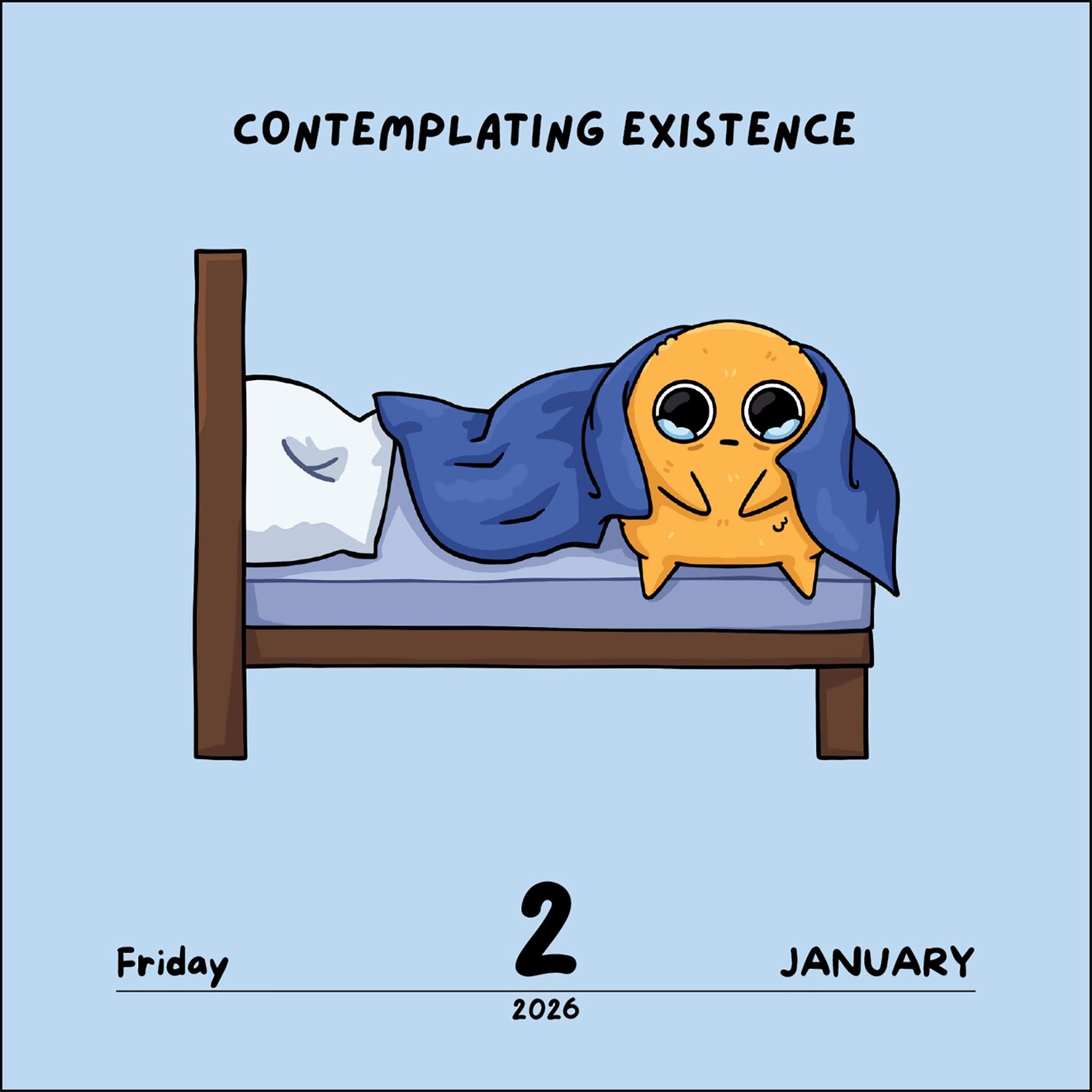 Calendrier de la boîte Sad Nuggie 2026