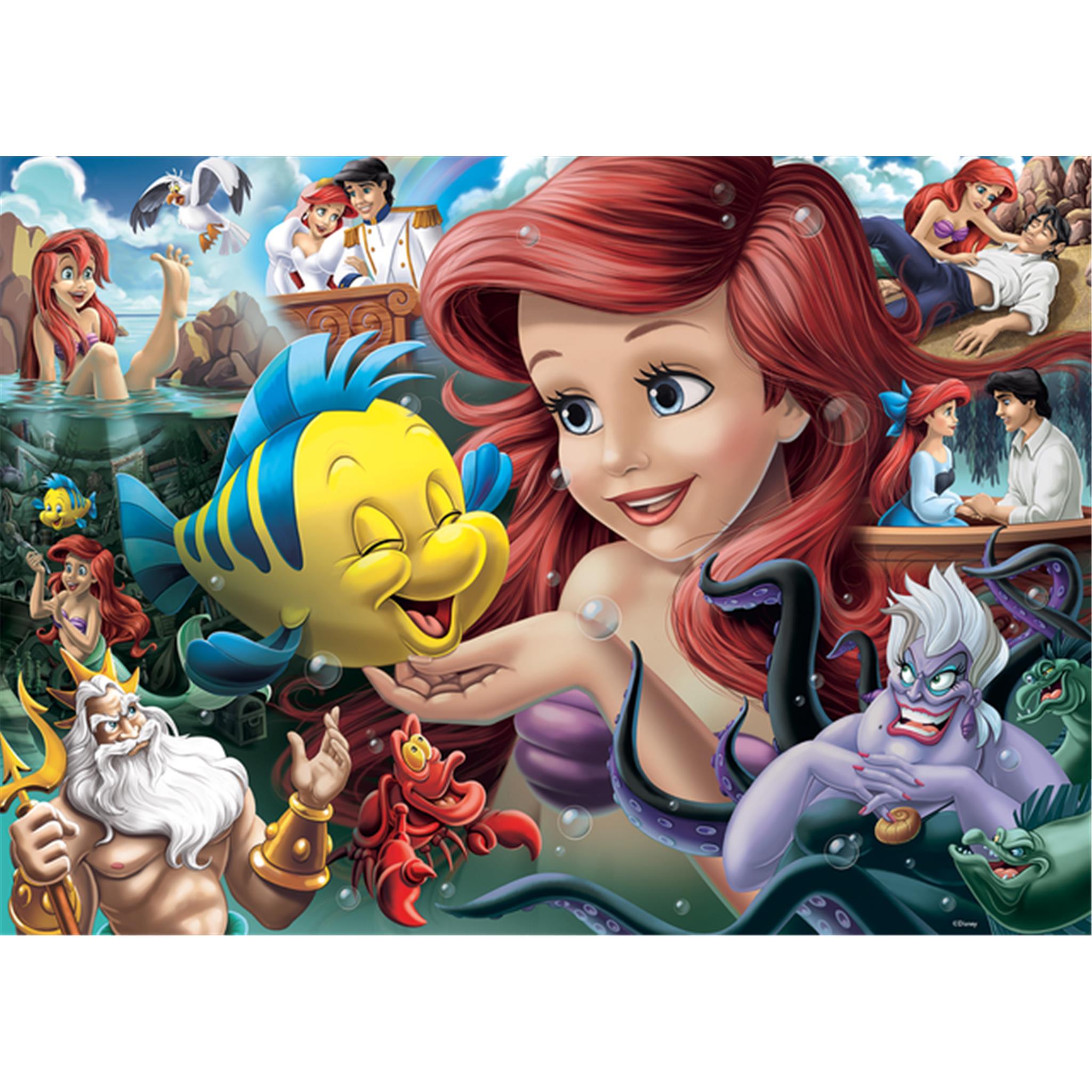 Puzzle de 1000 pièces de la collection Ariel Heroines de Ravensburger