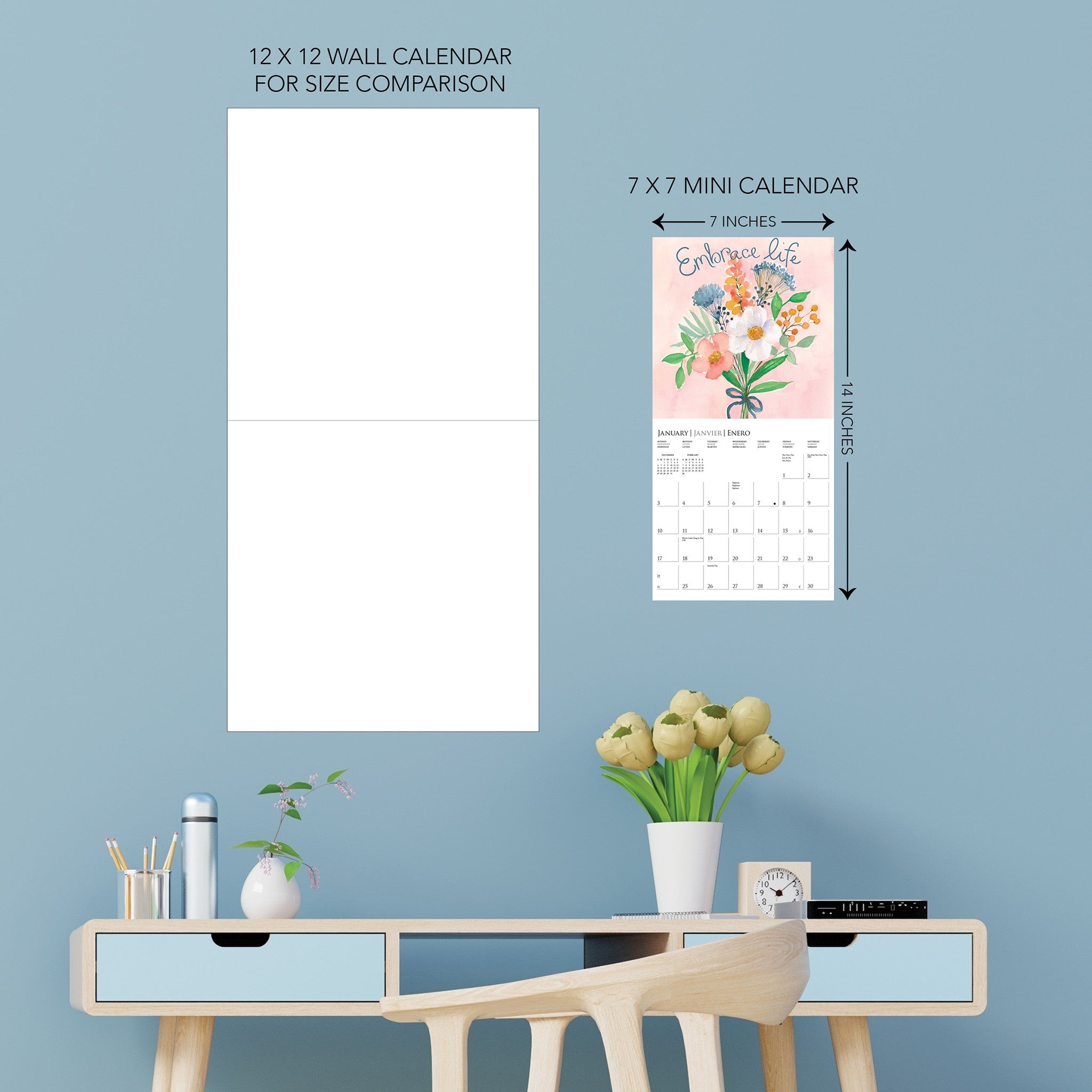 Live Love Laugh 2027 Mini Calendar