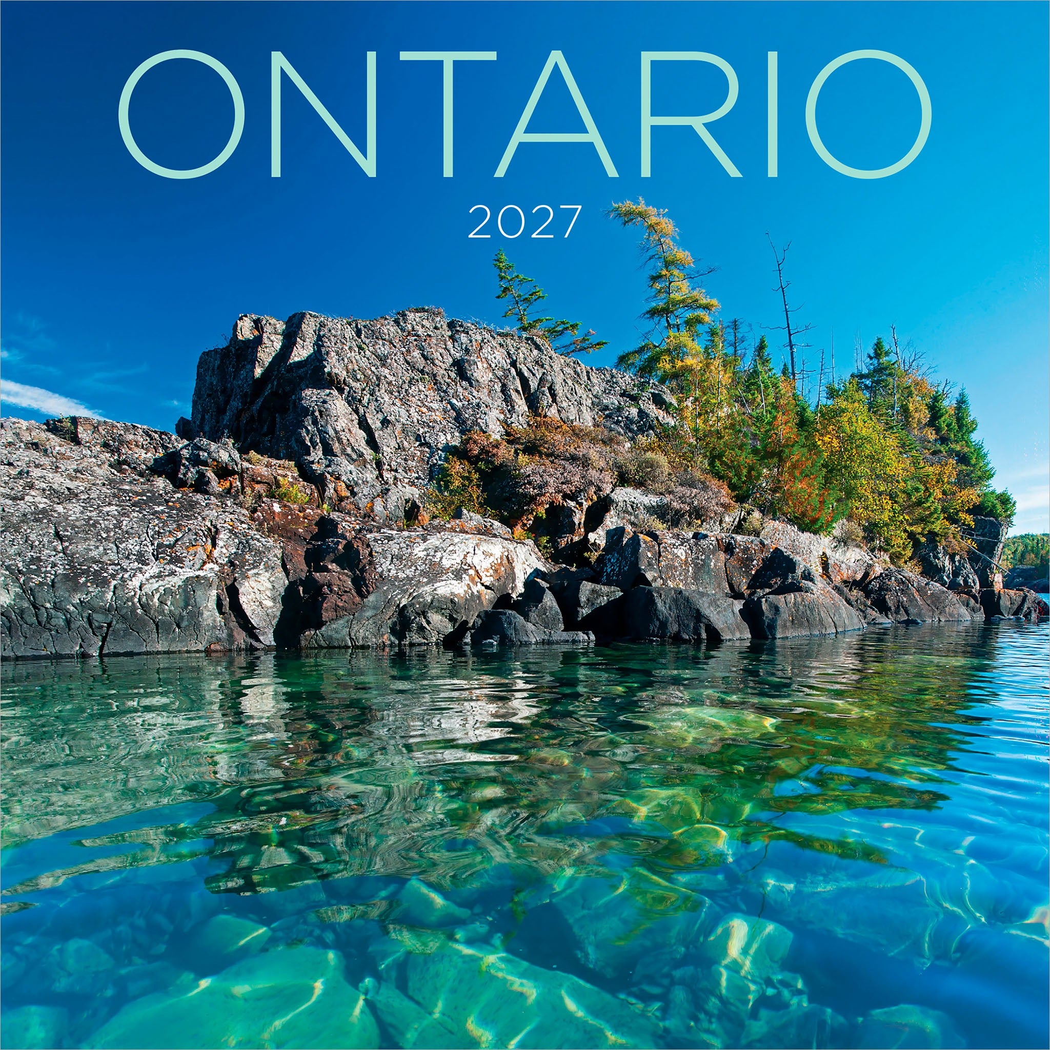 Ontario 2027 Mini Calendar