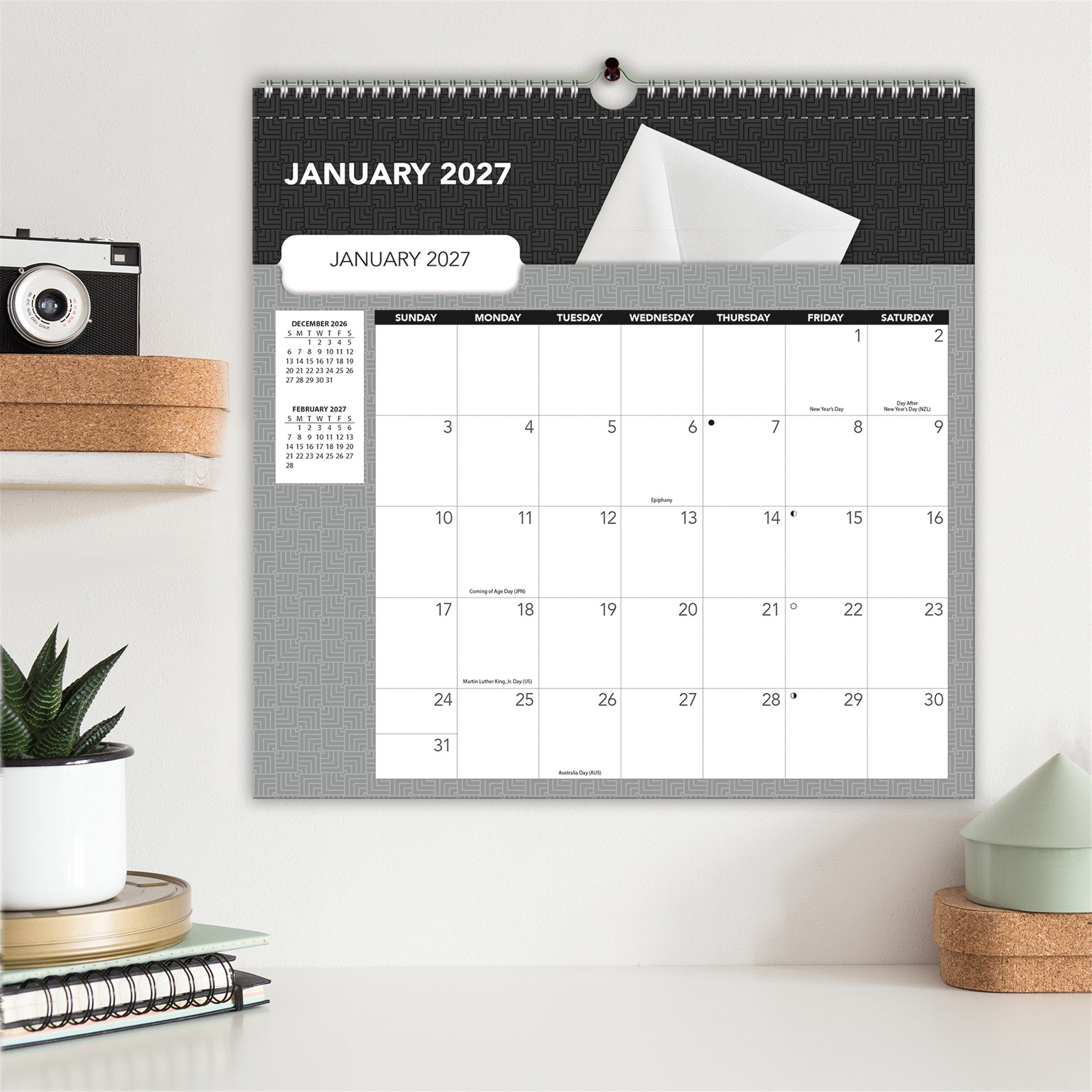 Calendrier mural Office File-It 2027
