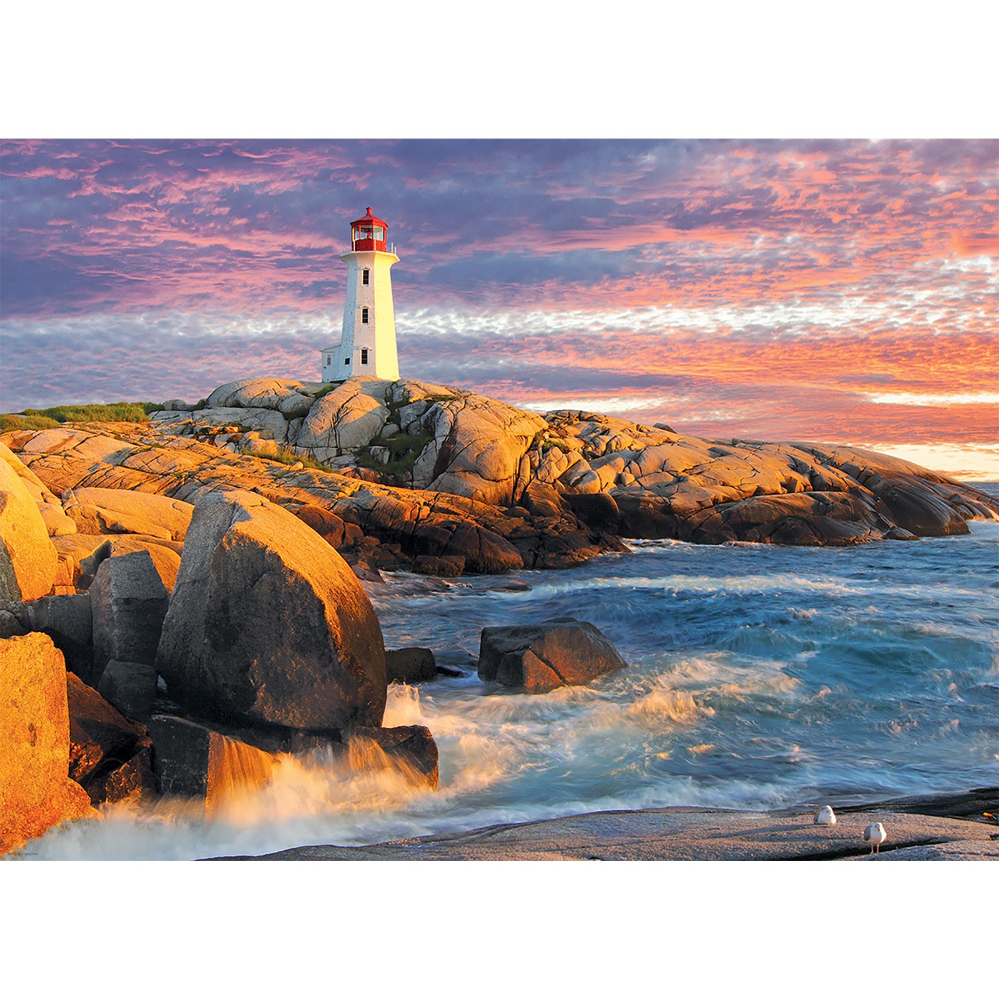 Phare de Peggy's Cove, Nouvelle-Écosse - Puzzle exclusif de 1000 pièces