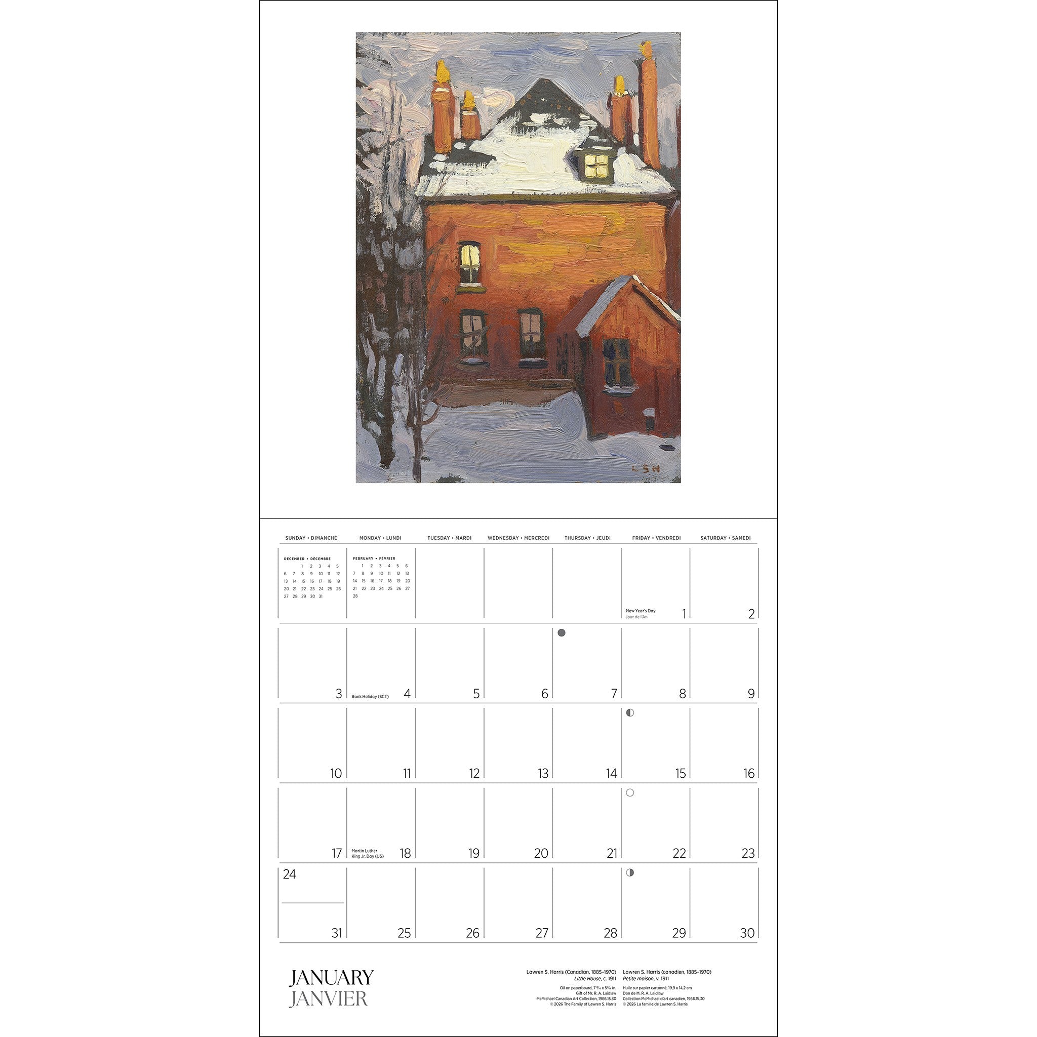 Lawren S. Harris 2027 Wall Calendar