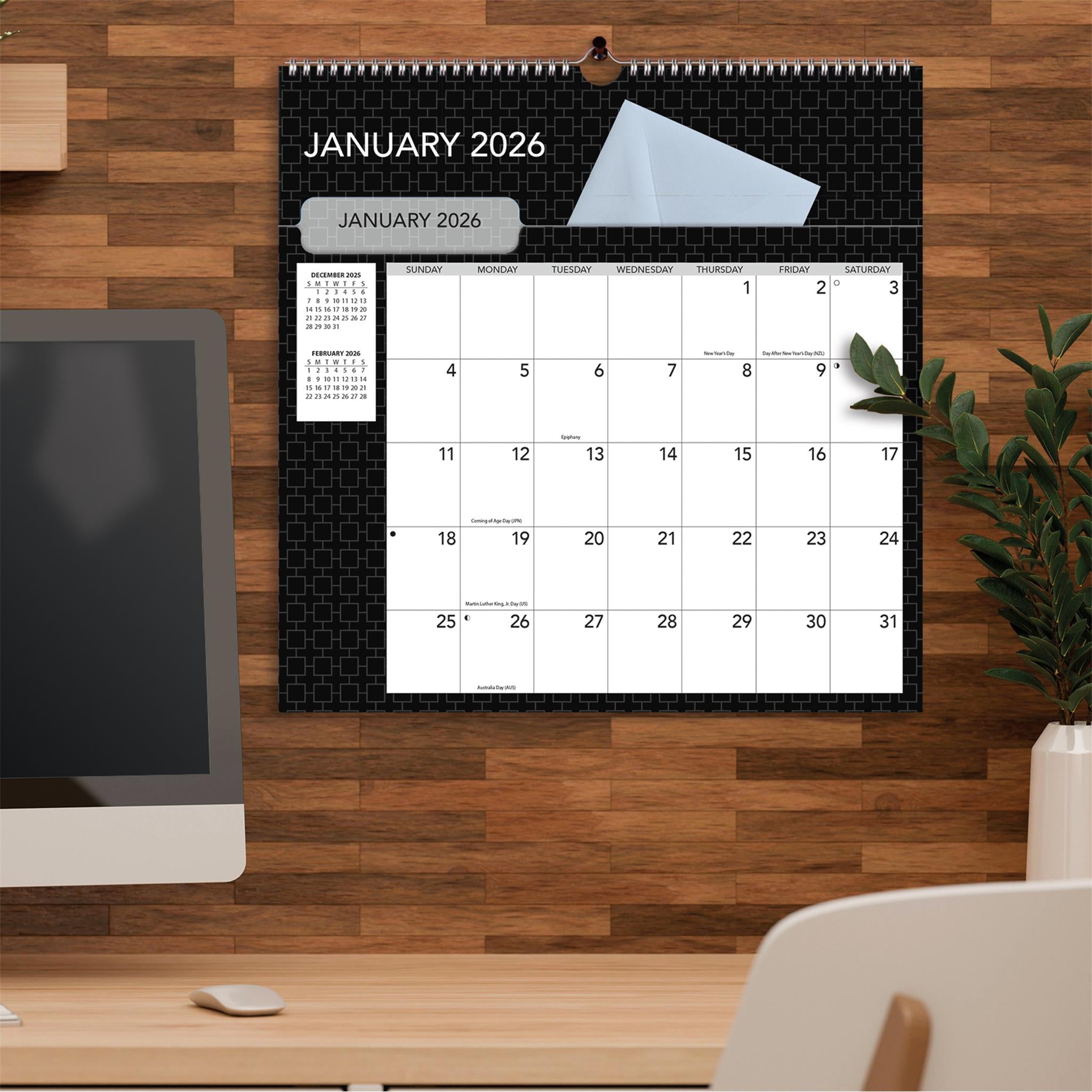 Office File It 2026 Wall Calendar