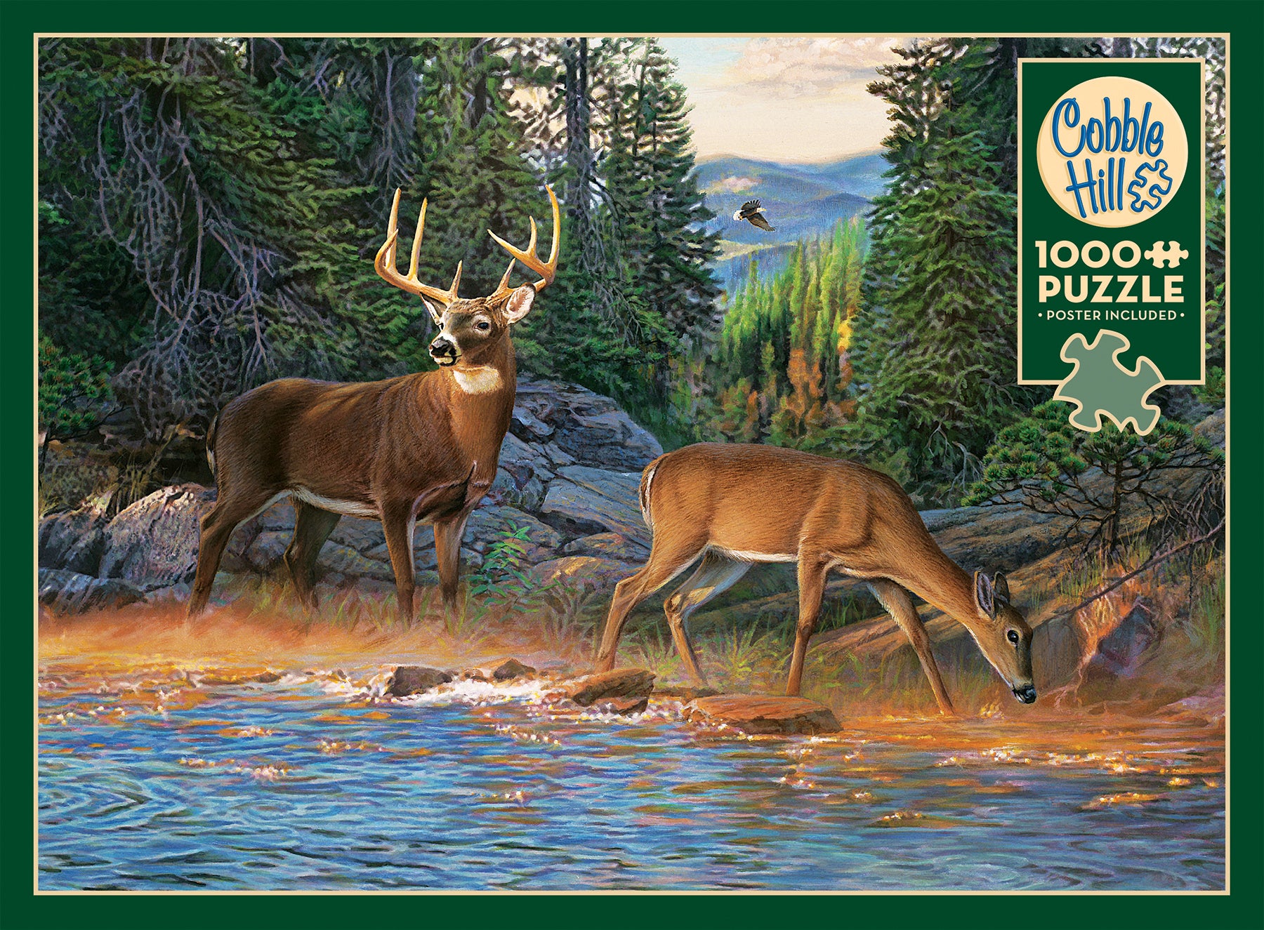 Le puzzle Rivers Edge de 1000 pièces