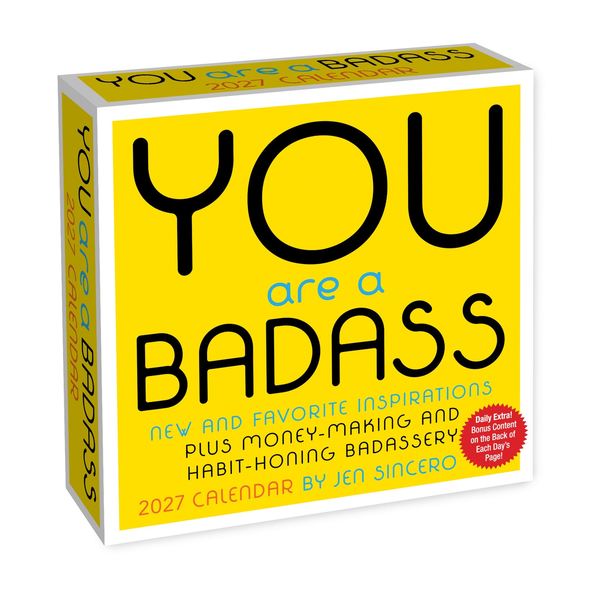 You Are a Badass 2027 Box Calendar
