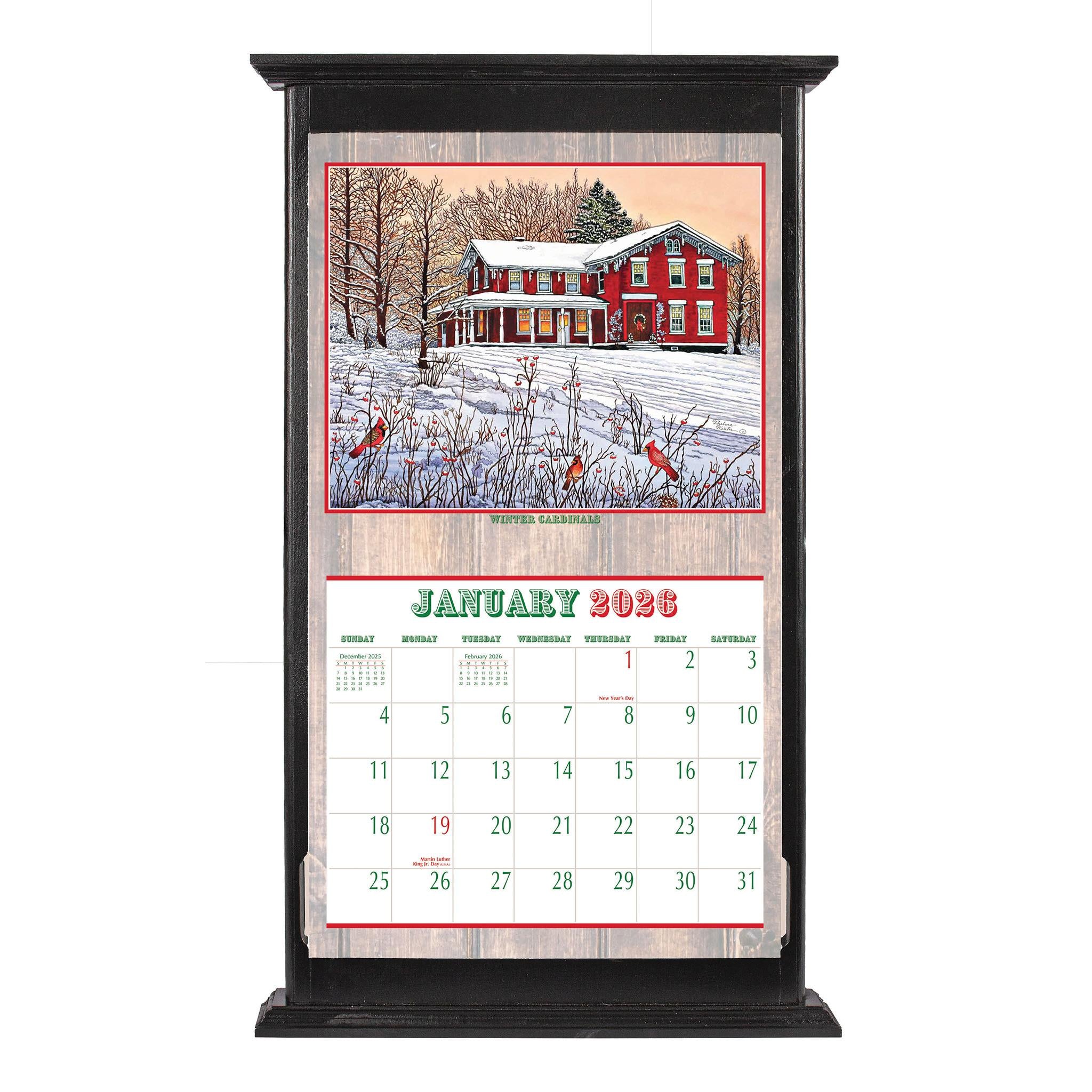 Calendrier mural Garden Glory 2026 - Disponible uniquement en ligne