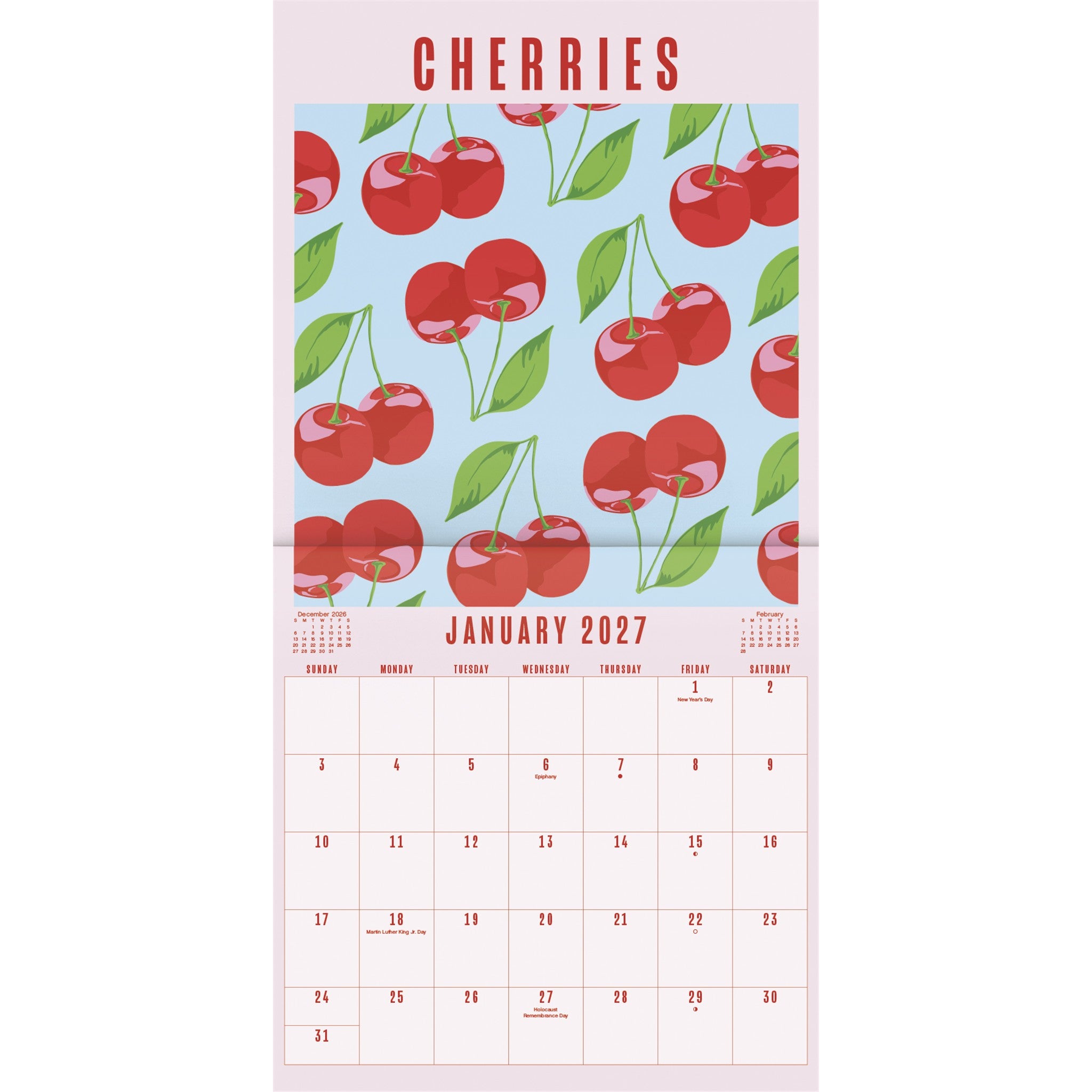 Fruit Market 2027 Wall Calendar - Online Only
