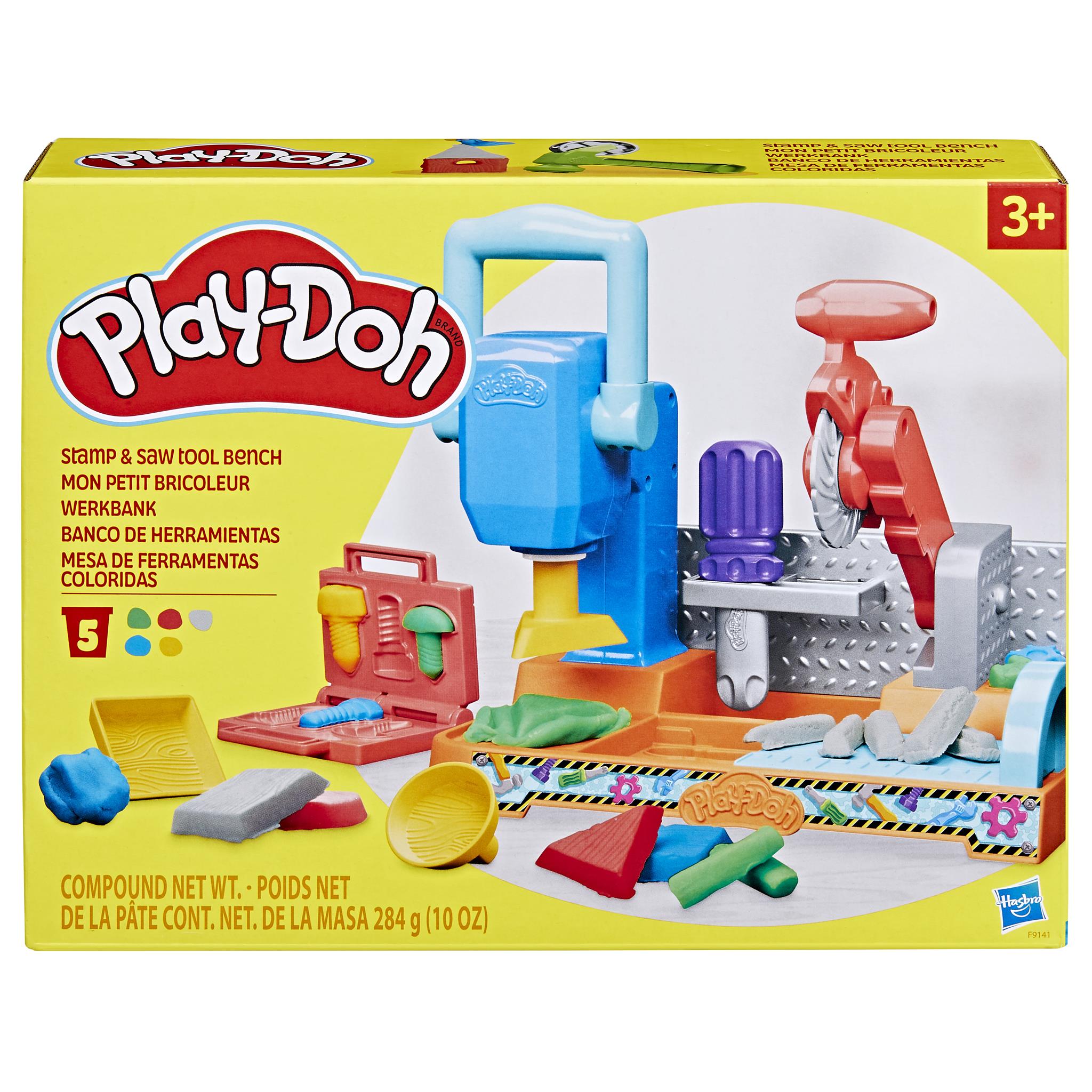 Établi Stamp N Saw, pâte à modeler Play-Doh