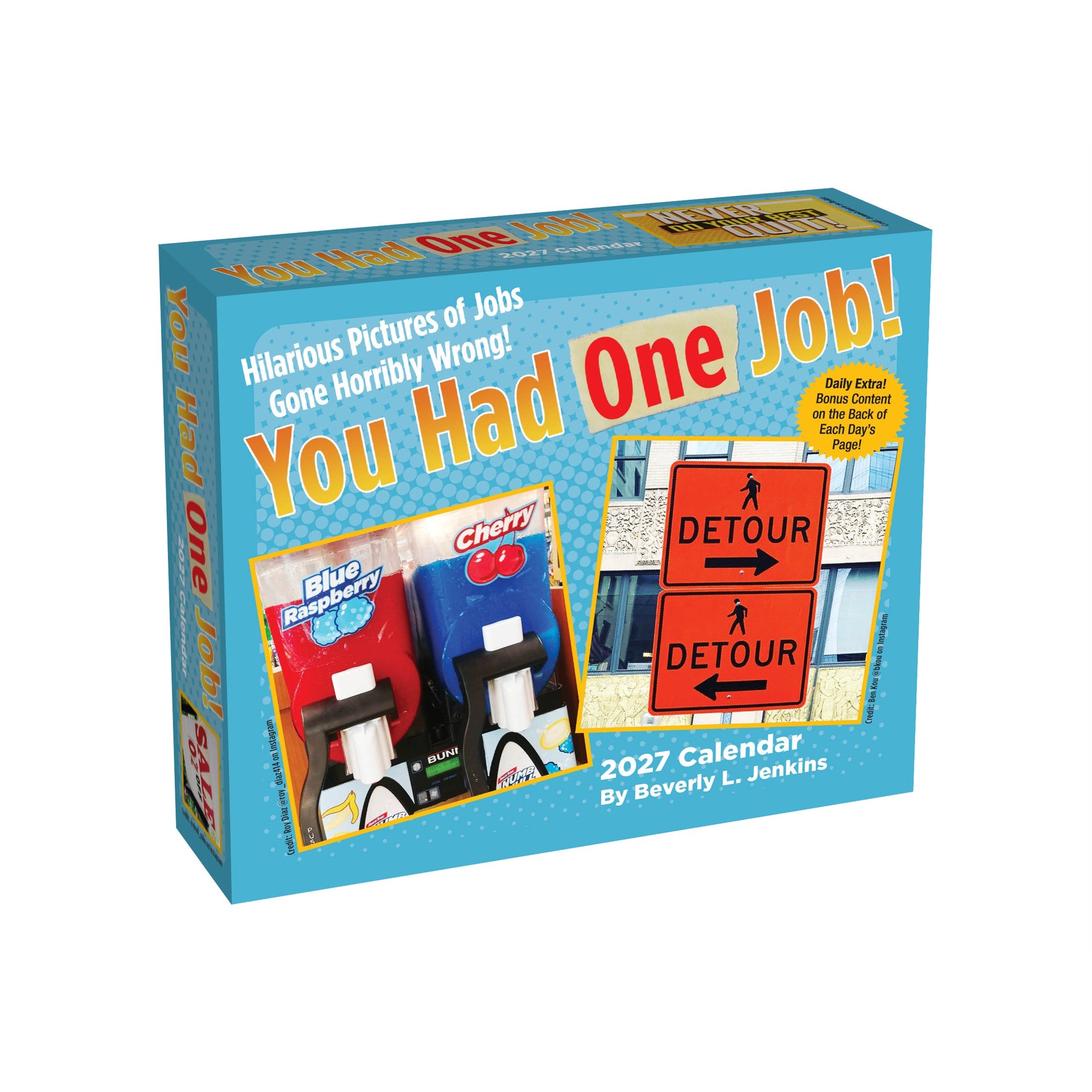 You Had One Job 2027 Box Calendar