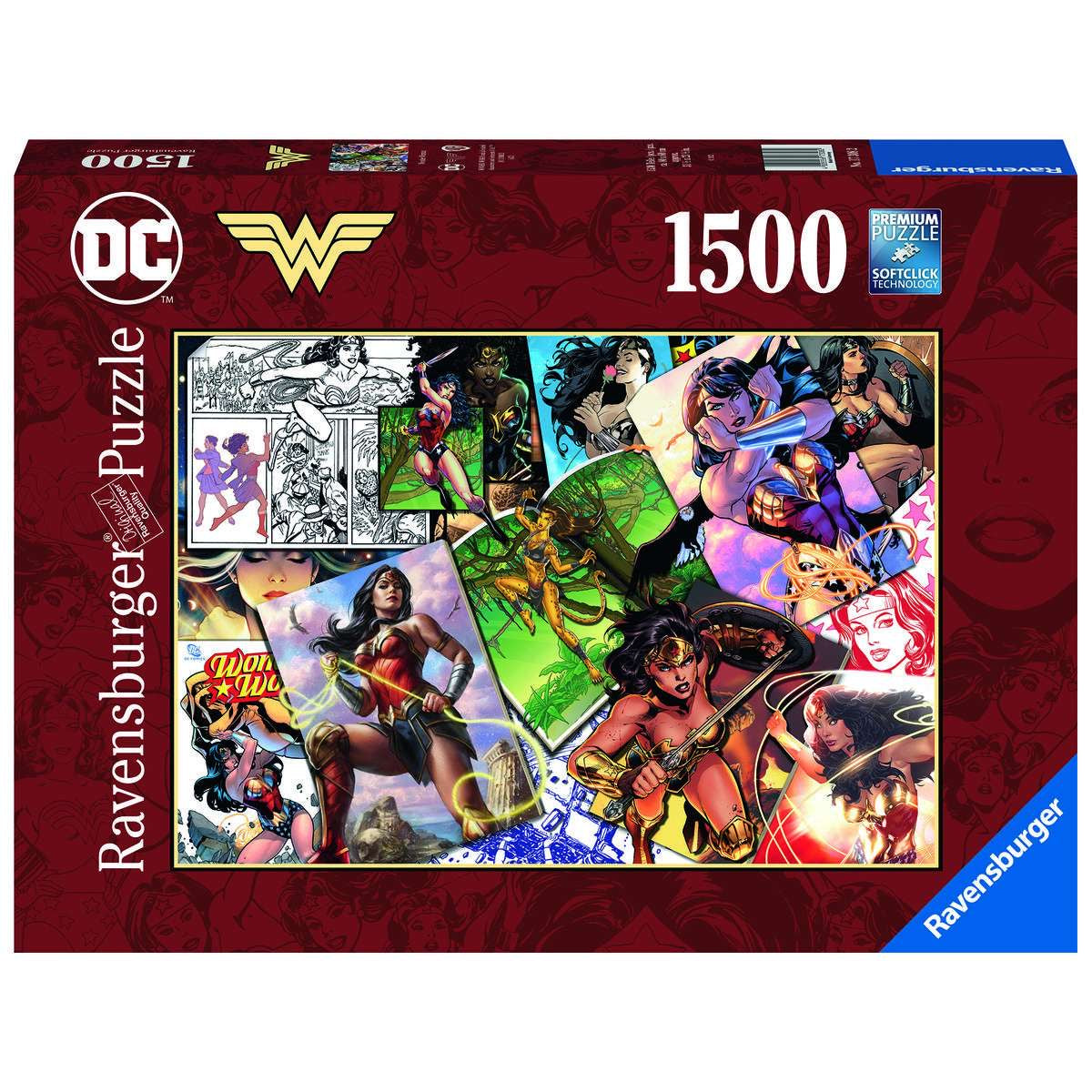 Puzzle Wonder Woman de 1500 pièces - Disponible uniquement en ligne