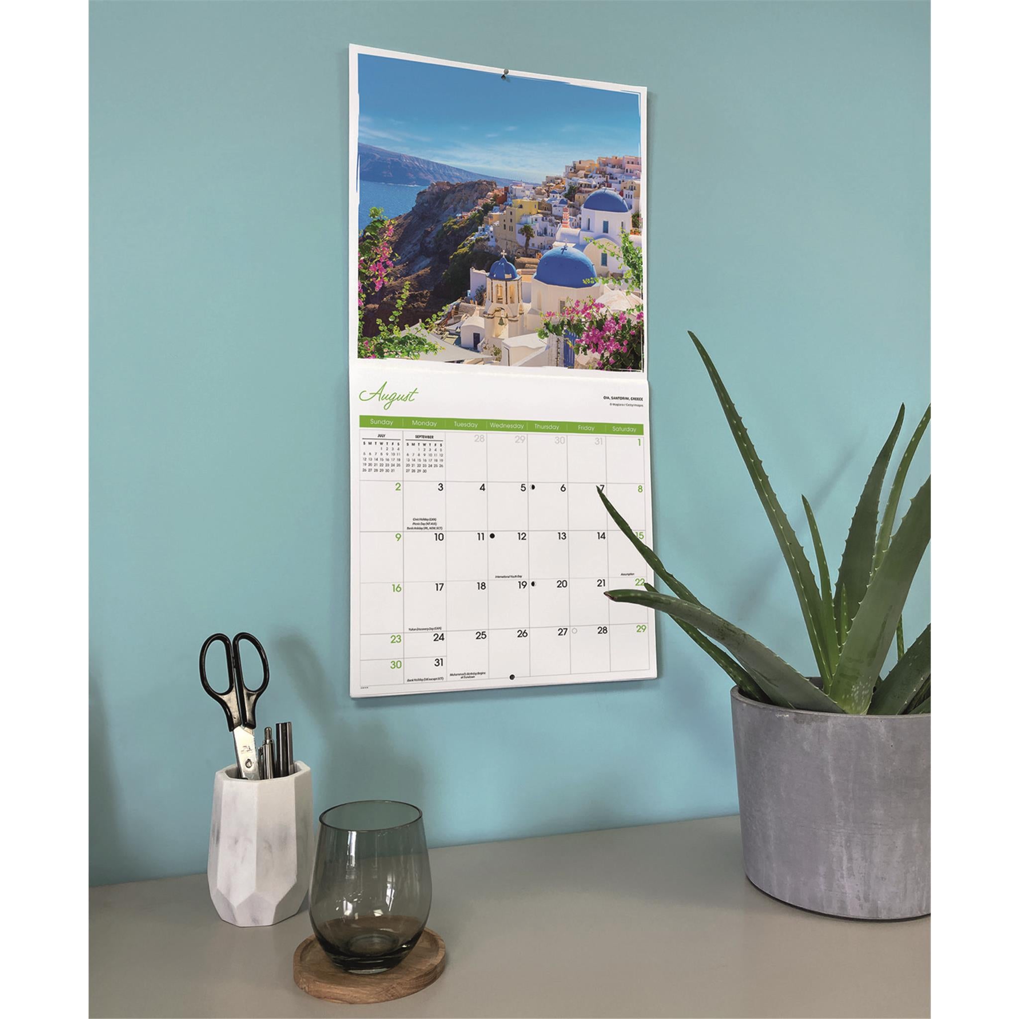Romantic Europe 2026 Wall Calendar